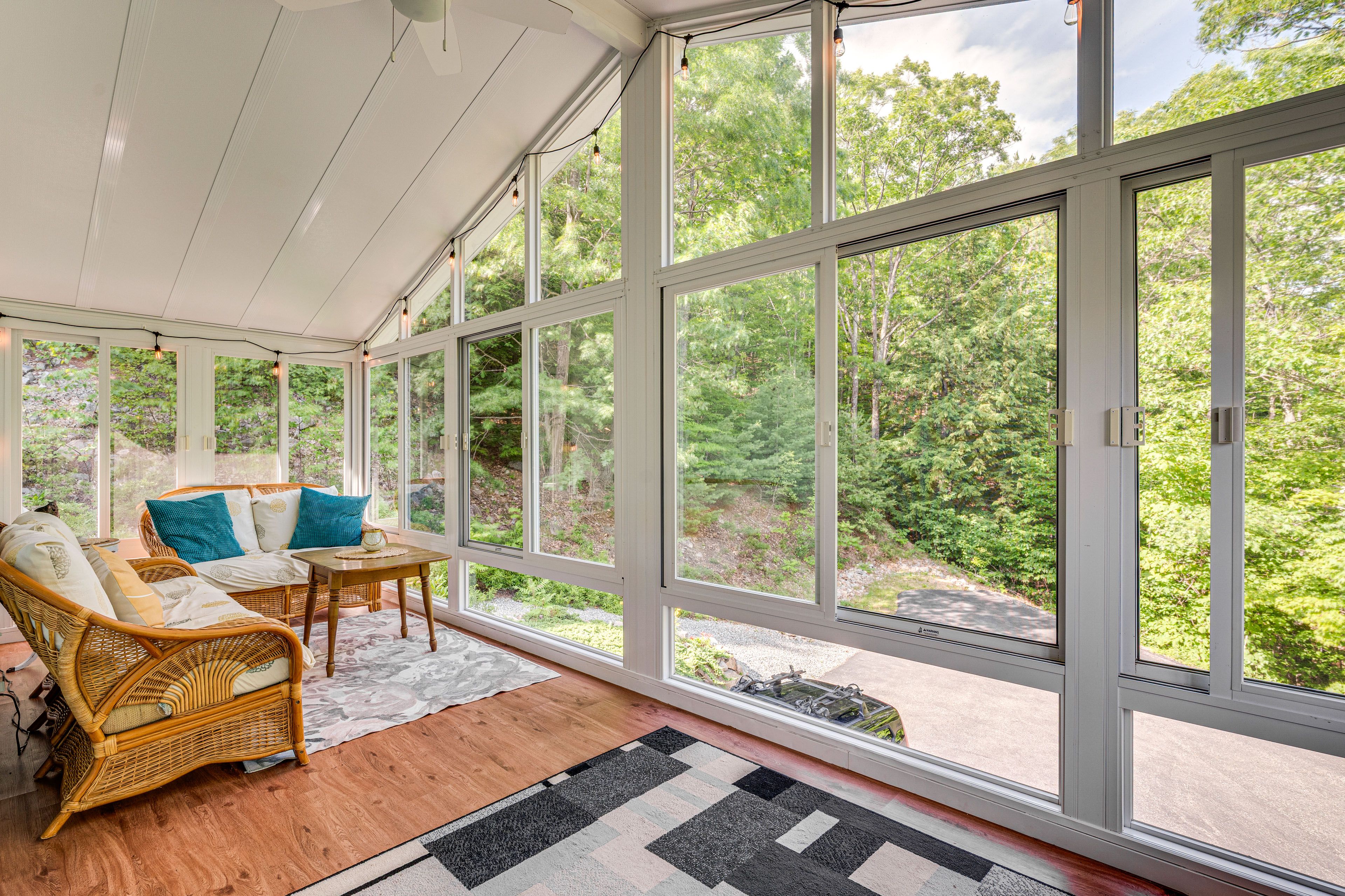 Sunroom | Forest Views | Single-Story Home