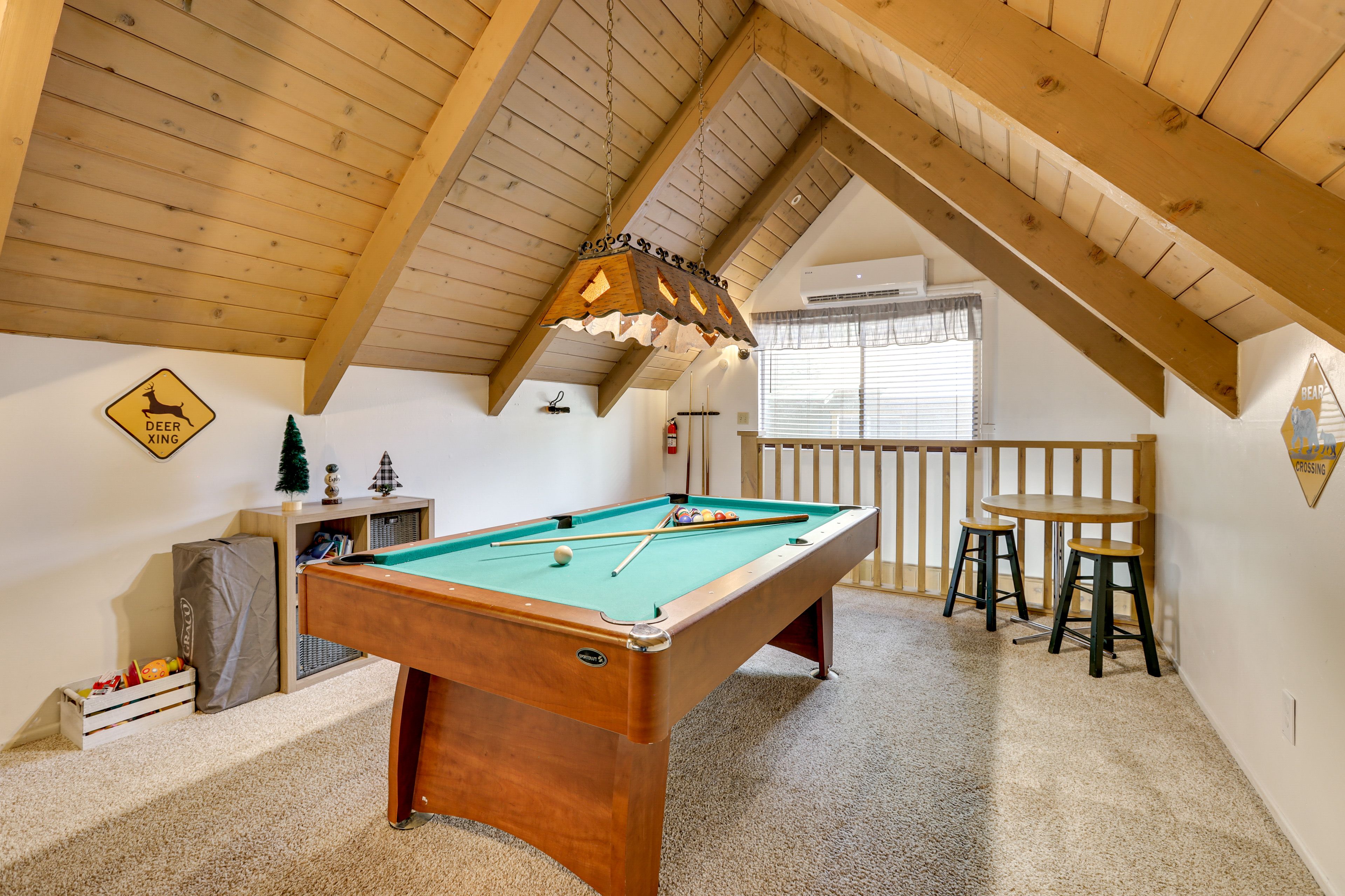 Loft | Pool Table | Multi-Level Home