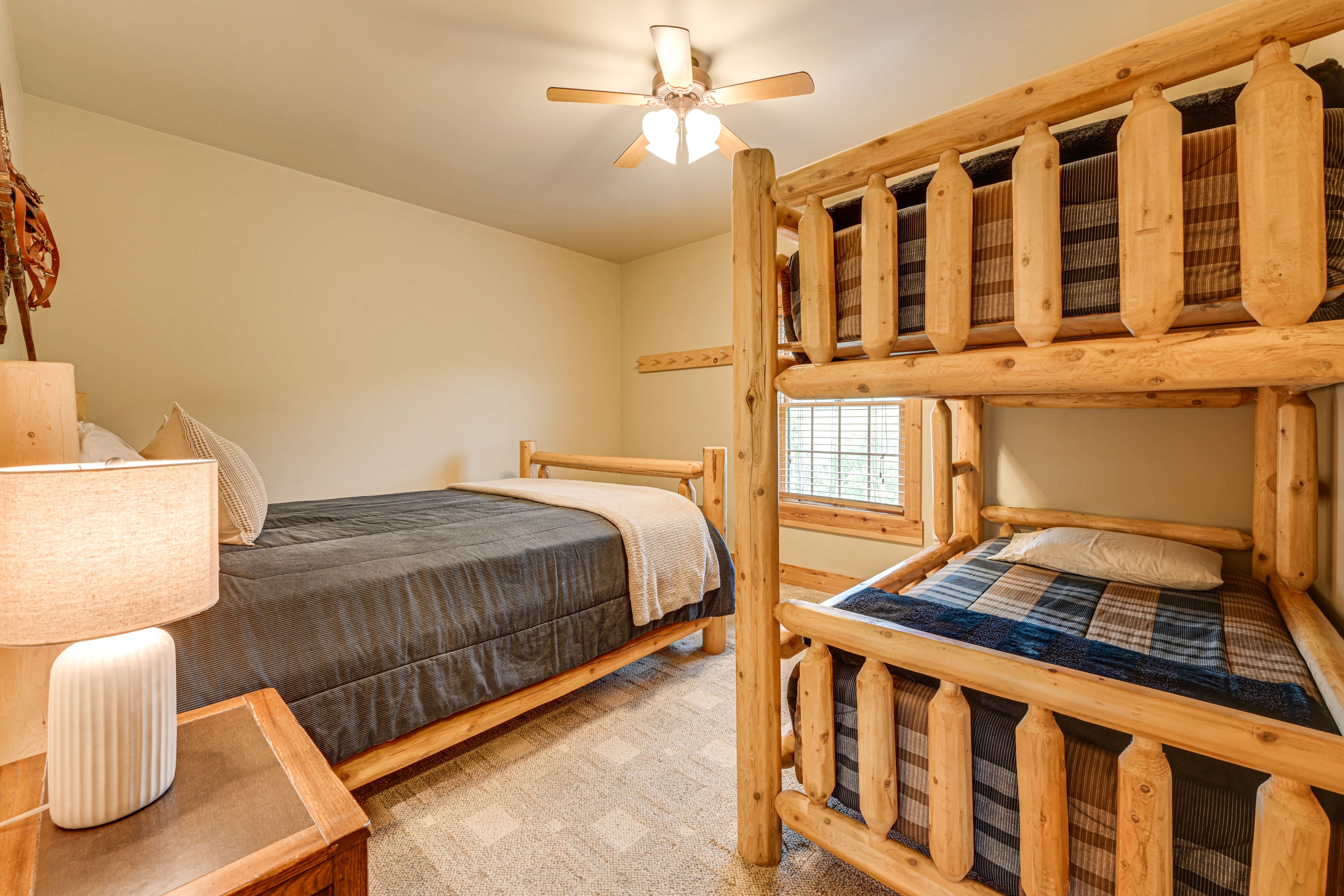Bedroom 4 | Queen Bed | Twin Bunk Bed | 1st Floor