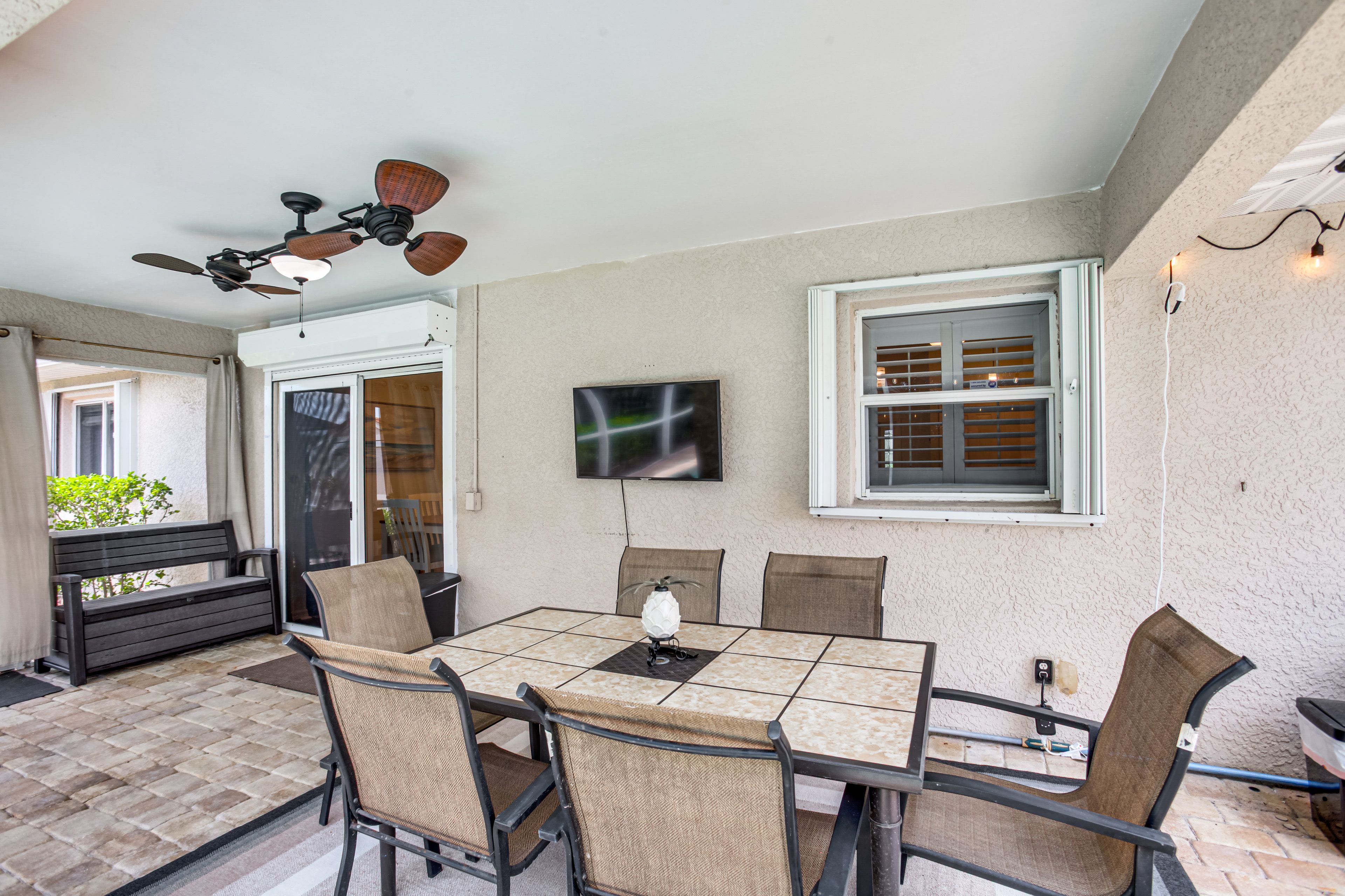 Private Patio | Screened Lanai w/ Pool