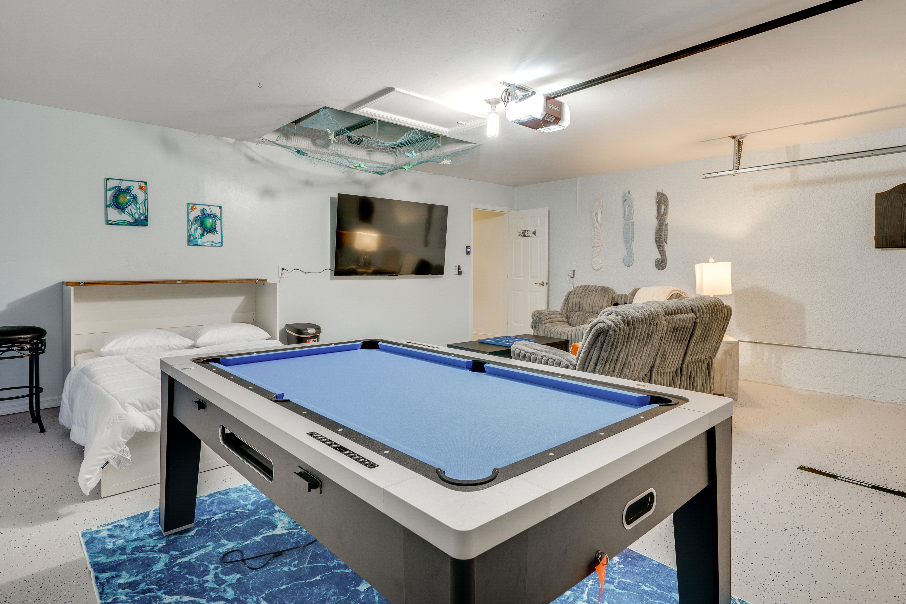 Game Room | Pool/Ping-Pong/Air Hockey Table