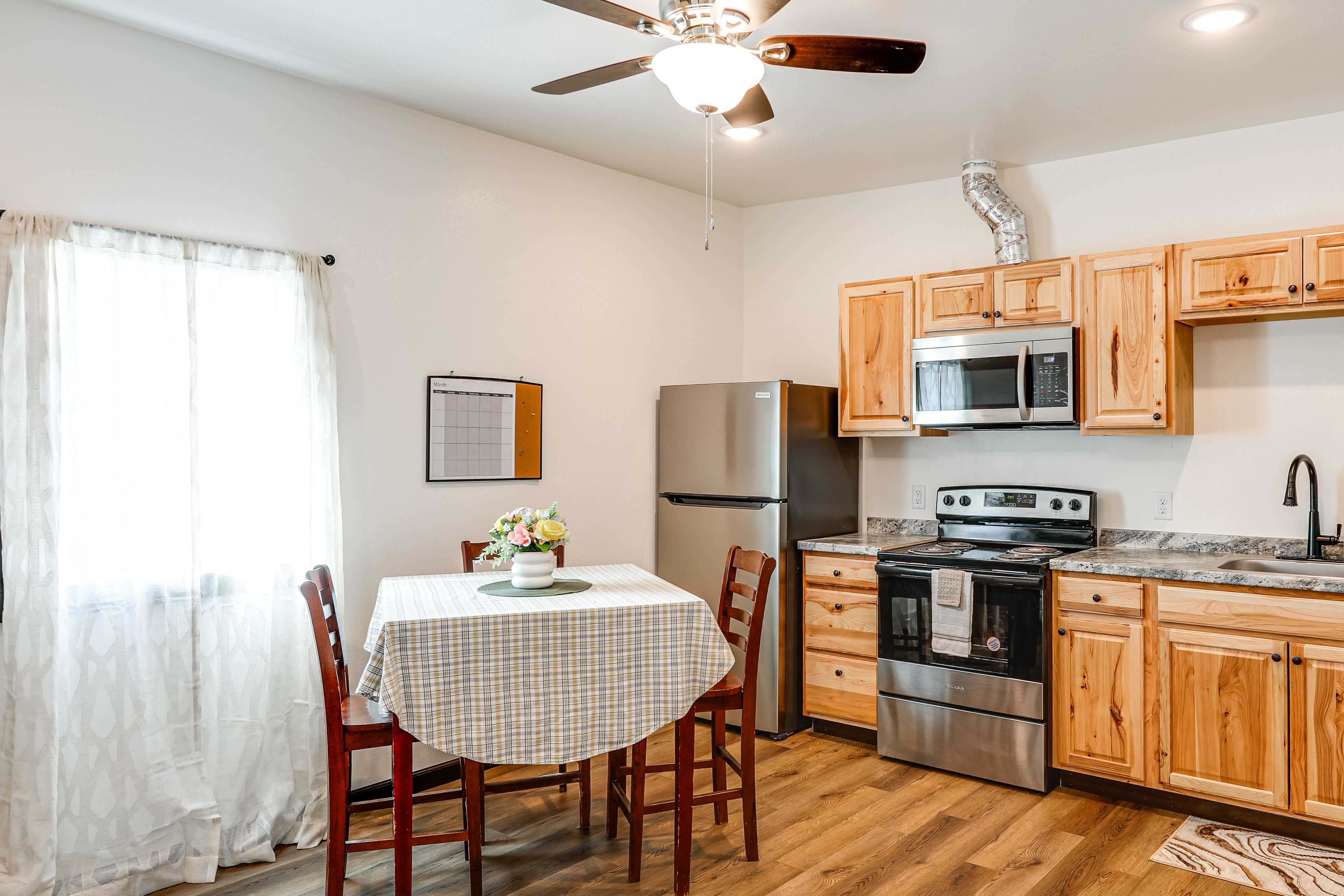 Fairbanks Vacation Rental | 1BR | 1BA | 1,000 Sq Ft | 2 Steps Required
