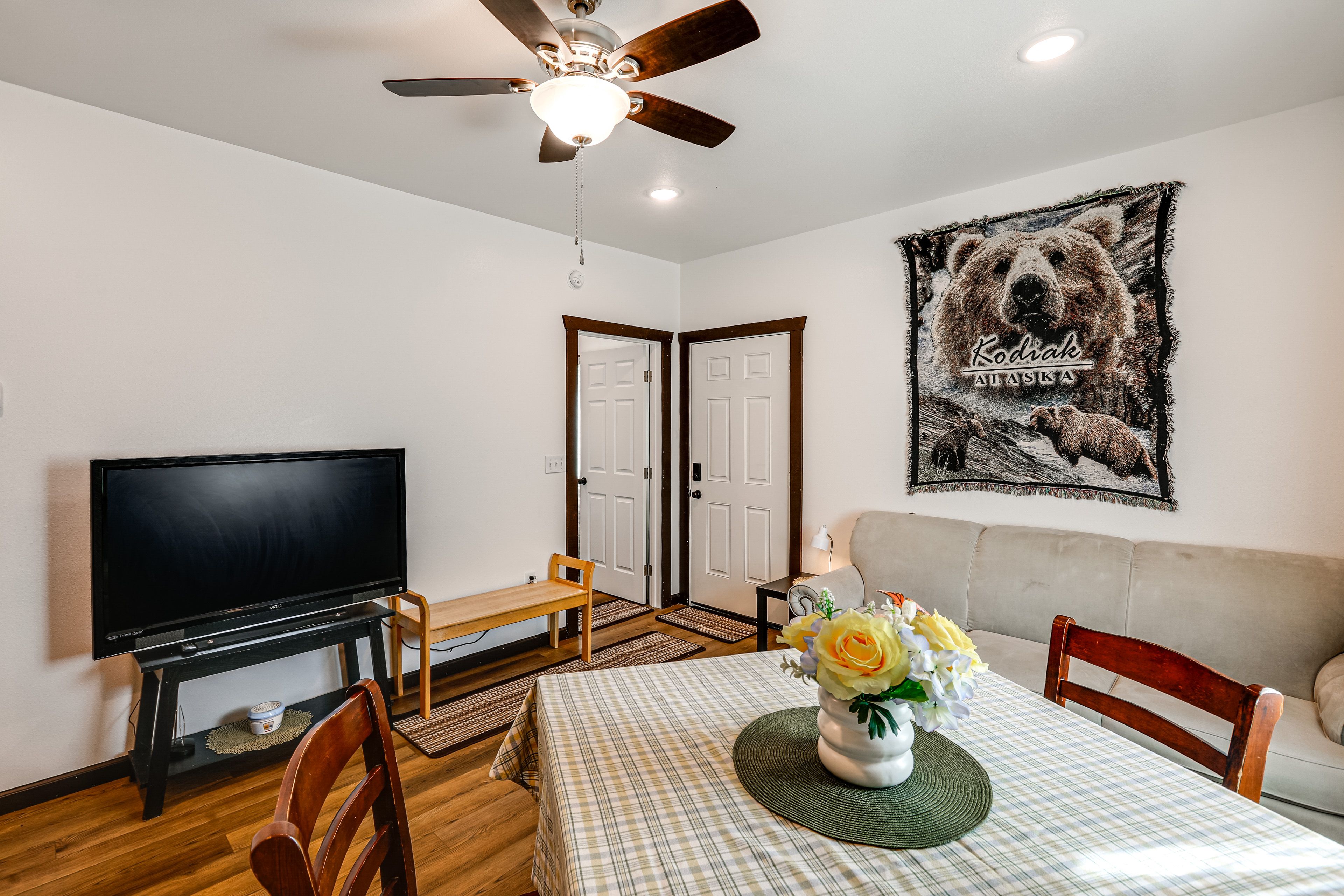 Property Interior | Single-Story Apartment | Electric Heating