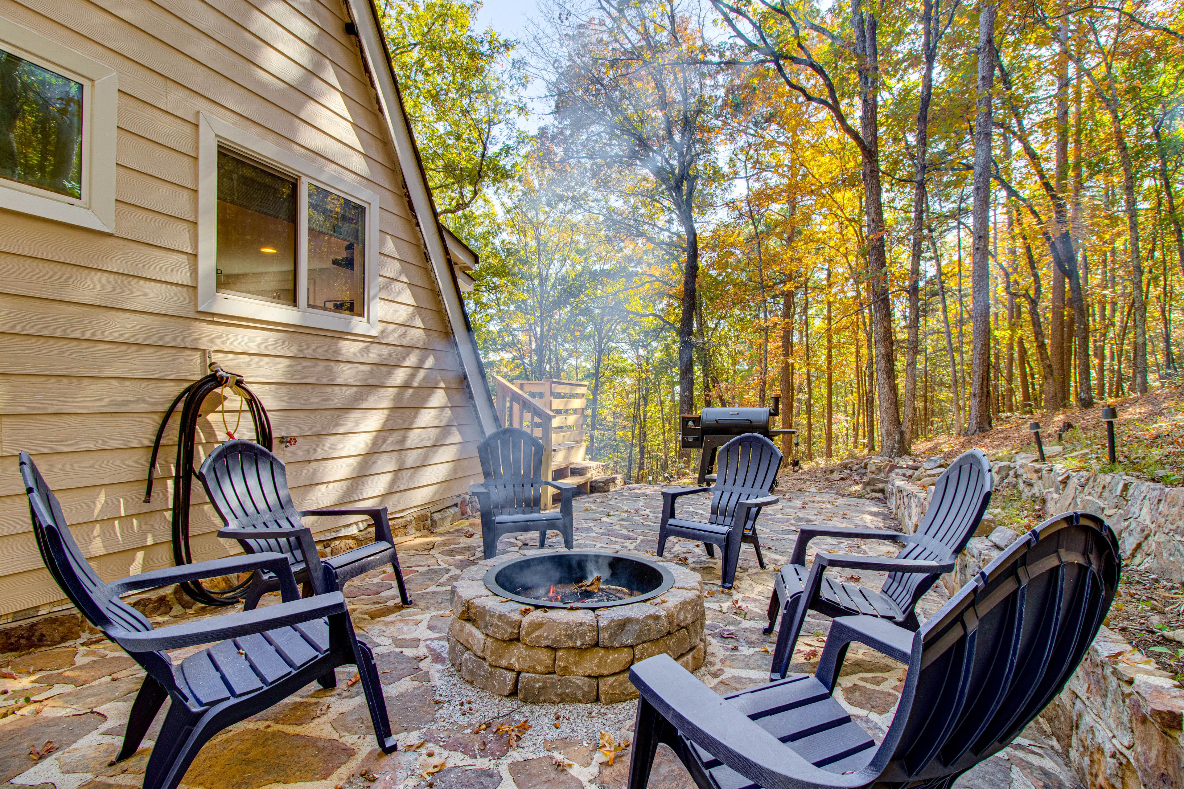 Wood-Burning Fire Pit