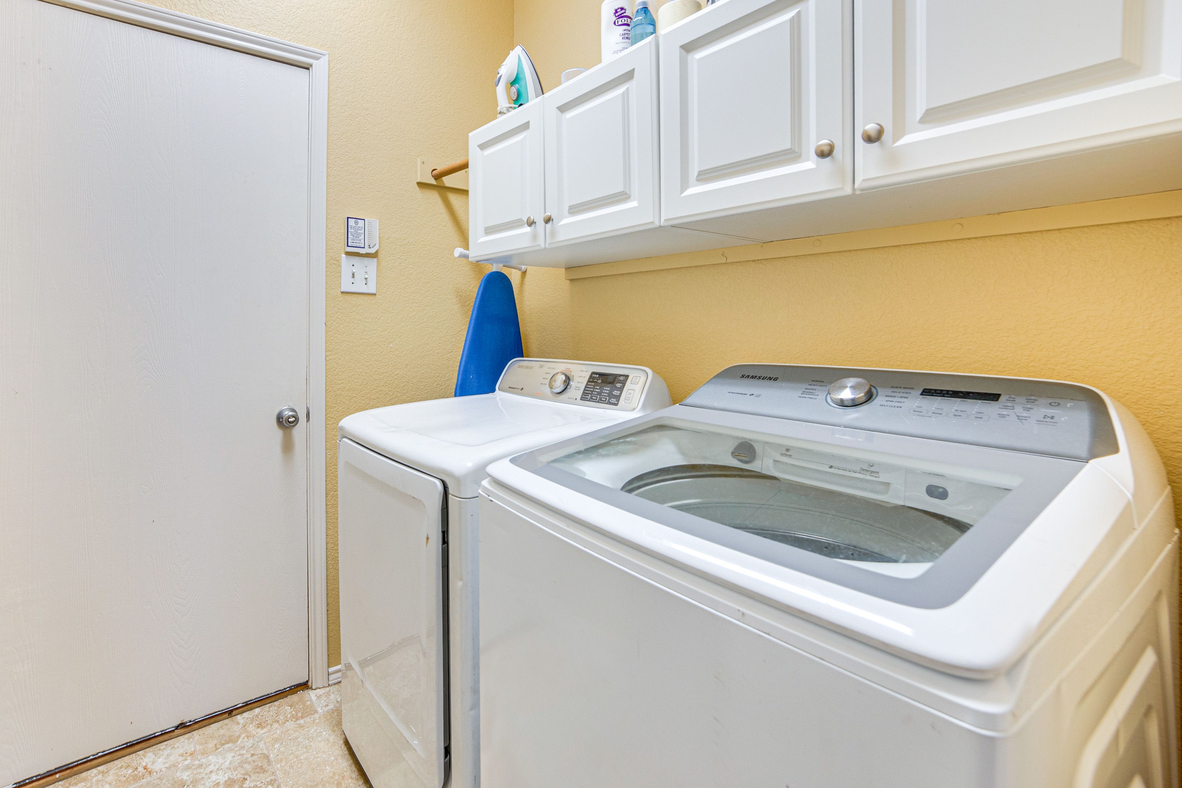 Laundry Room | 1st Floor | Iron/Board