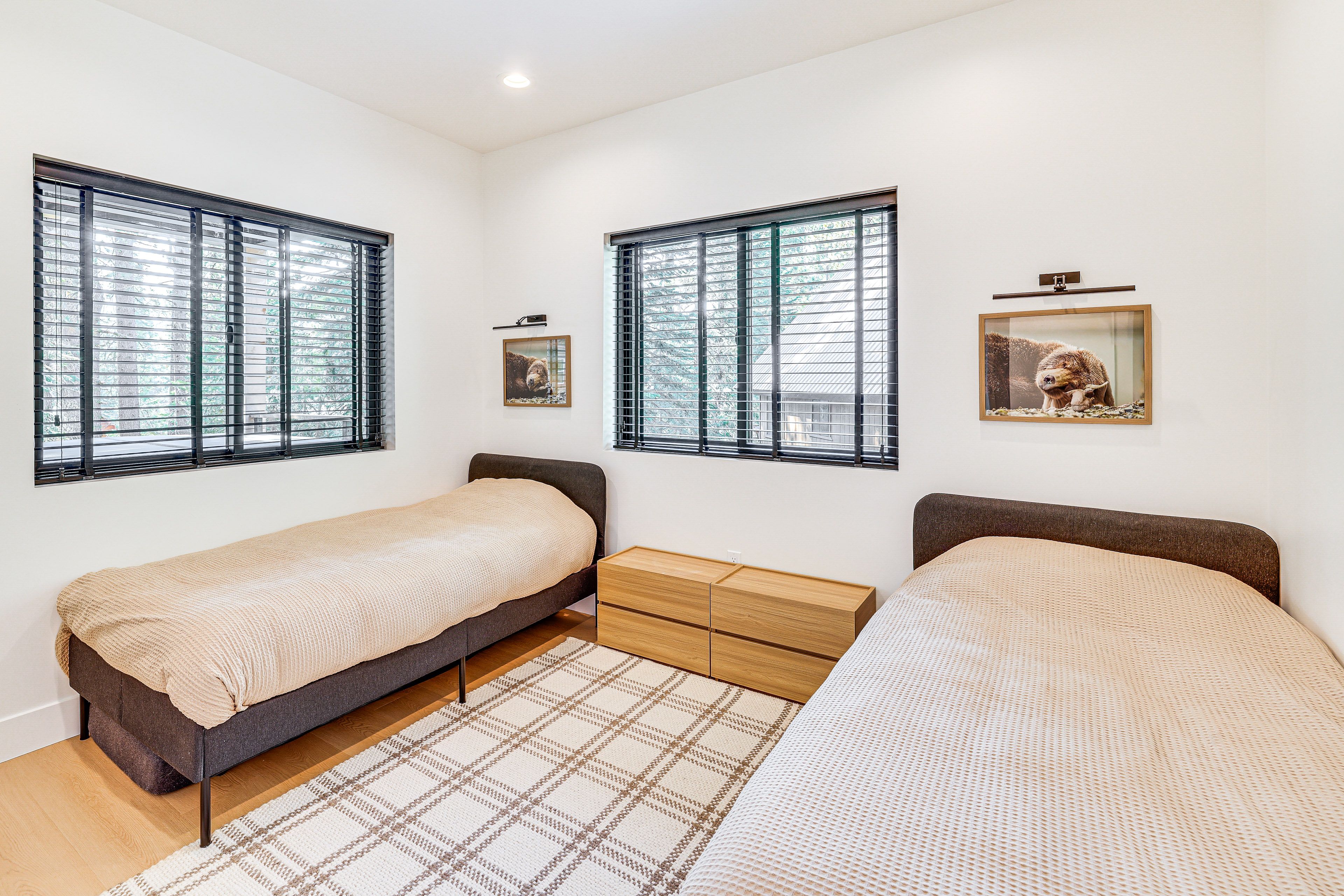 Bedroom 3 | 2 Twin Beds w/ Twin Trundles | Basement Floor