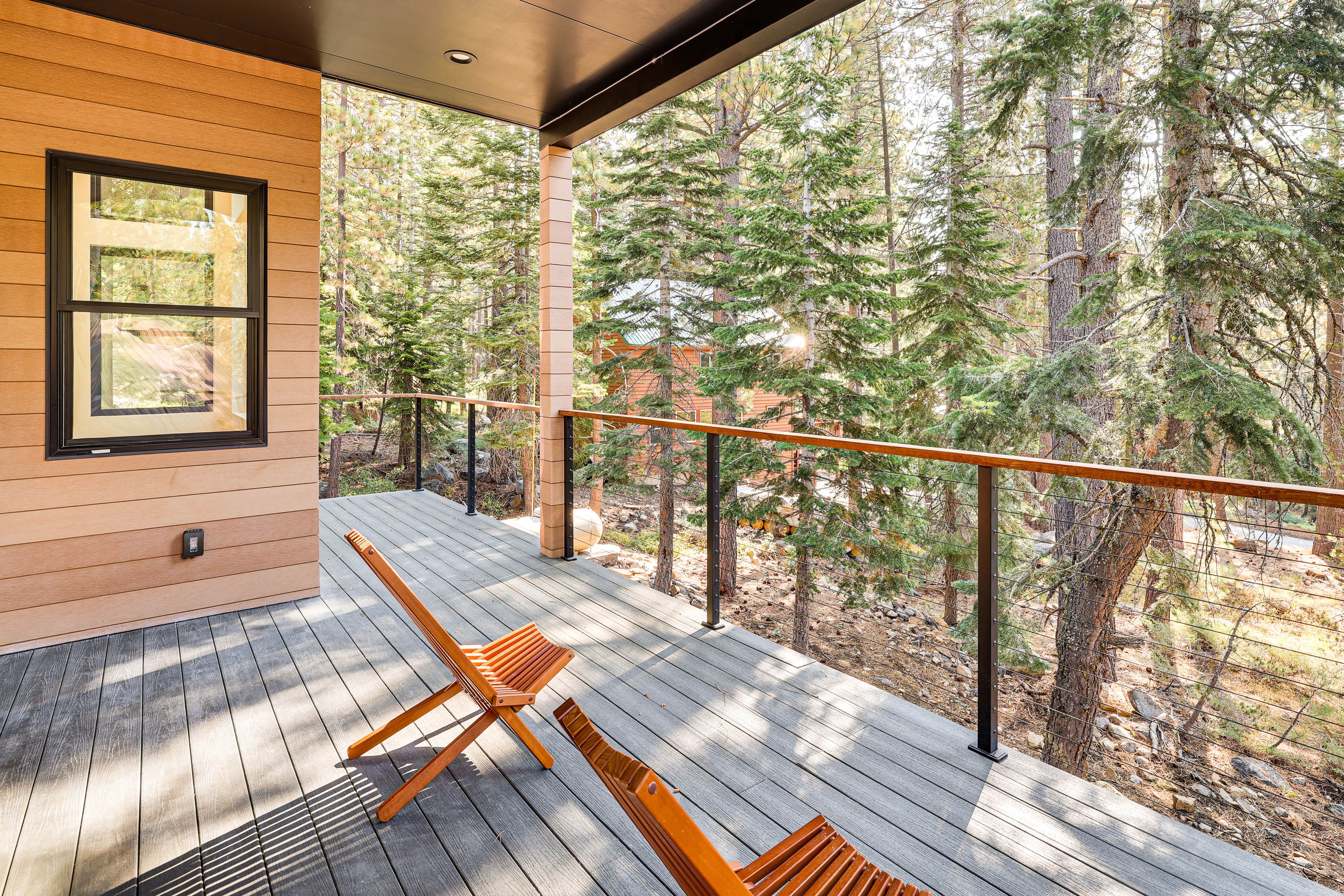 Upper Patio | Scenic Forest Views