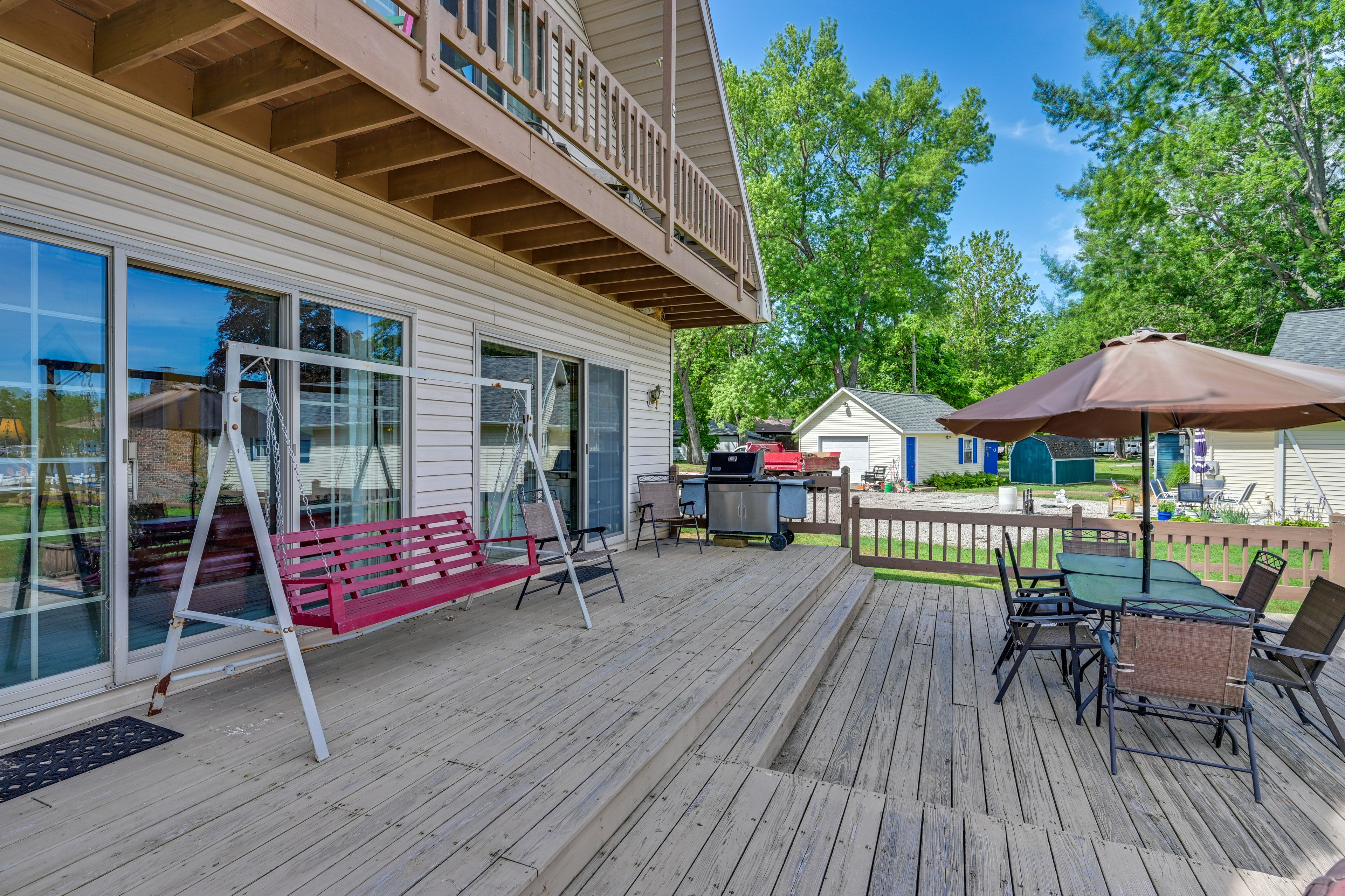 Deck | Gas Grill | Waterfront View | Hot Tub Not Available