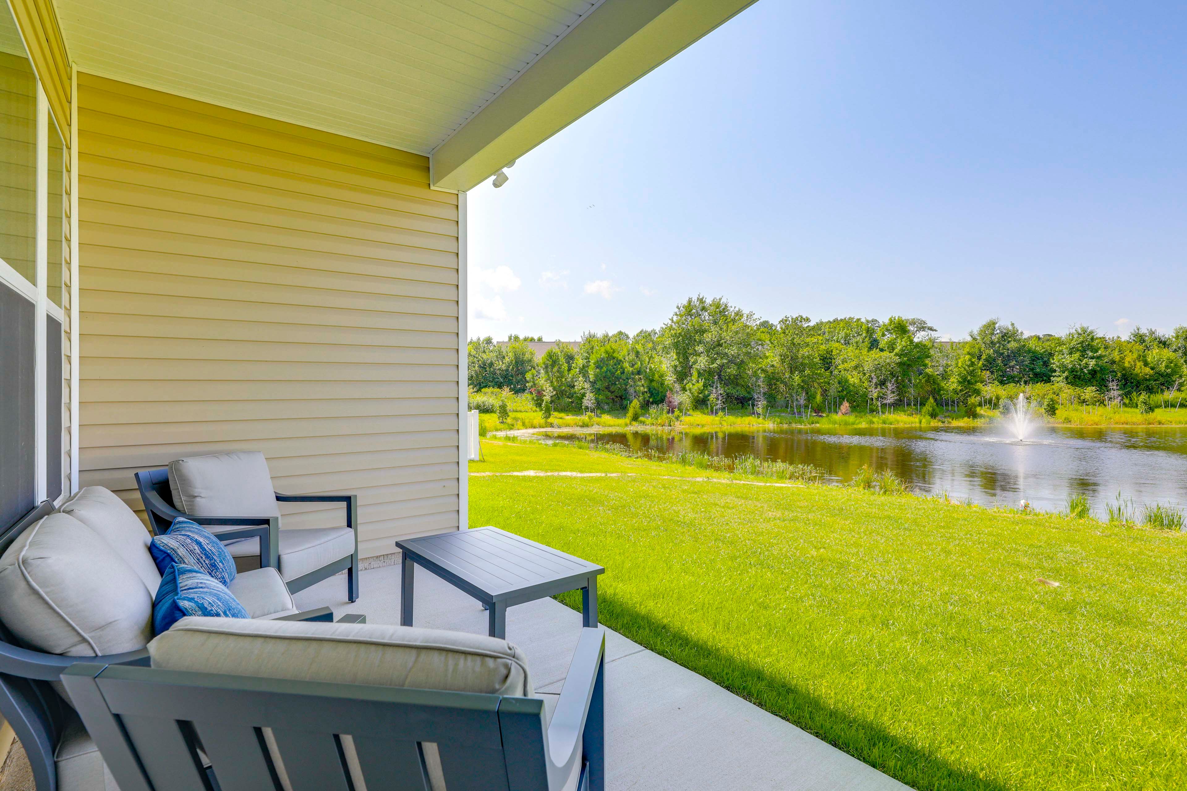 Ocean View Vacation Rental | 3BR | 2BA | 1,900 Sq Ft | 2 Steps to Enter