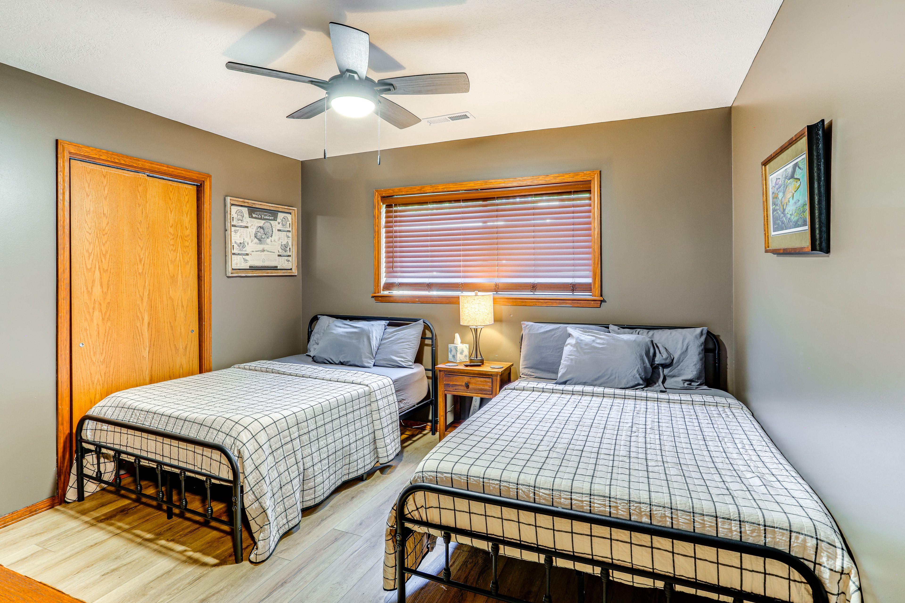 Bedroom 3 | 2 Full Beds | Smart TV