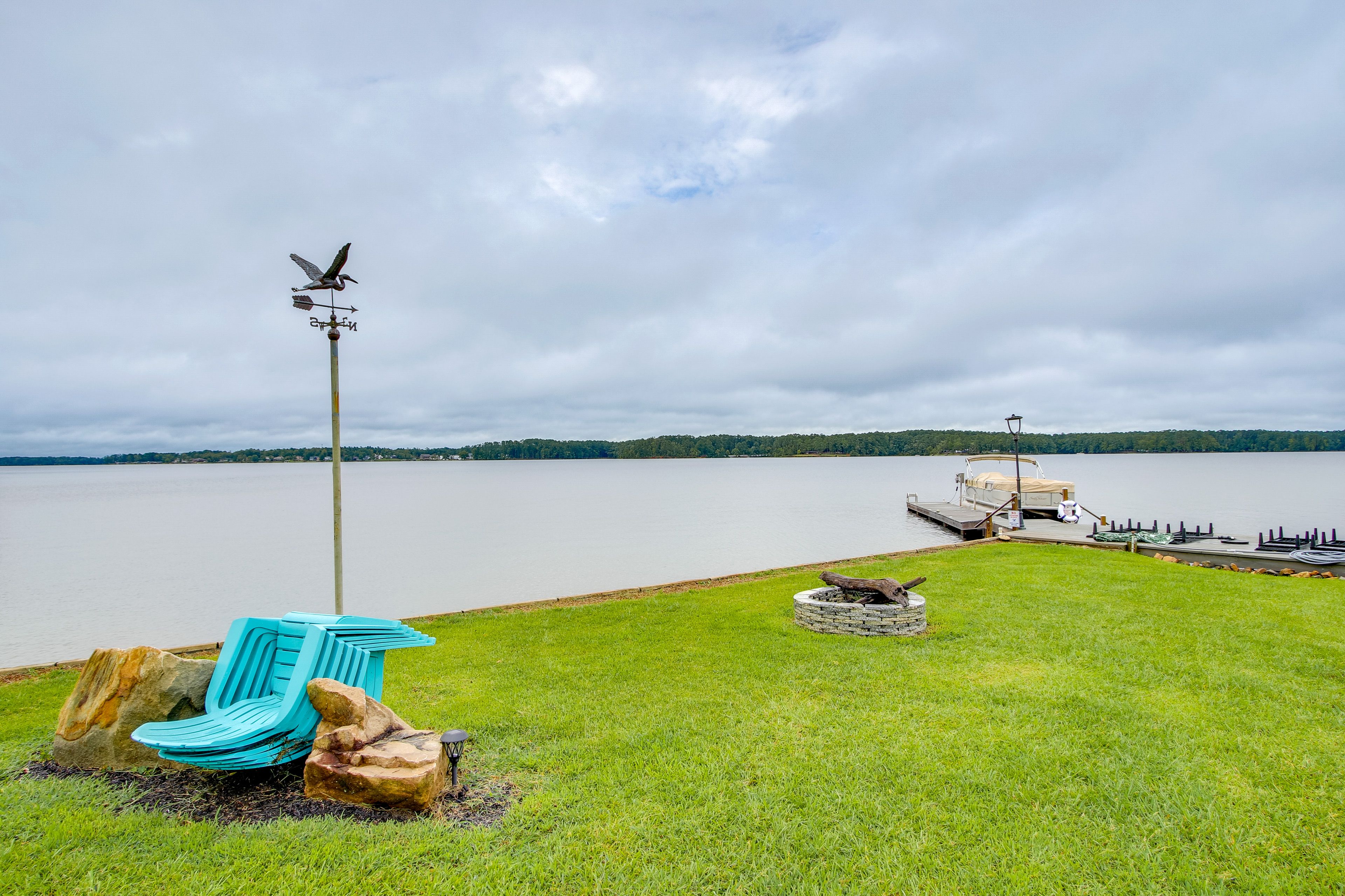 Backyard | Fire Pit | Dock