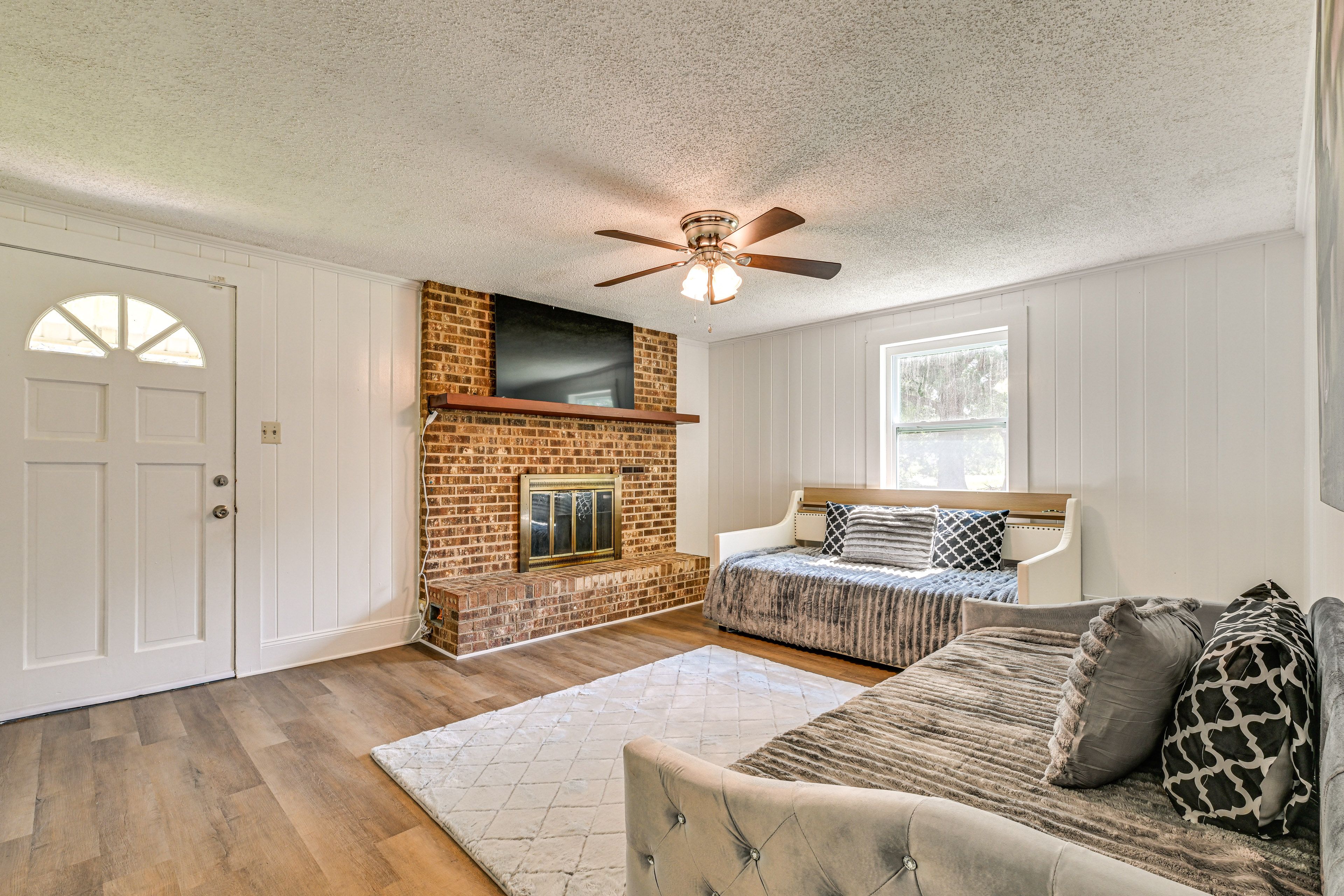 Interior | 1st Floor | Single-Story Home | Central Heat & A/C | Free WiFi