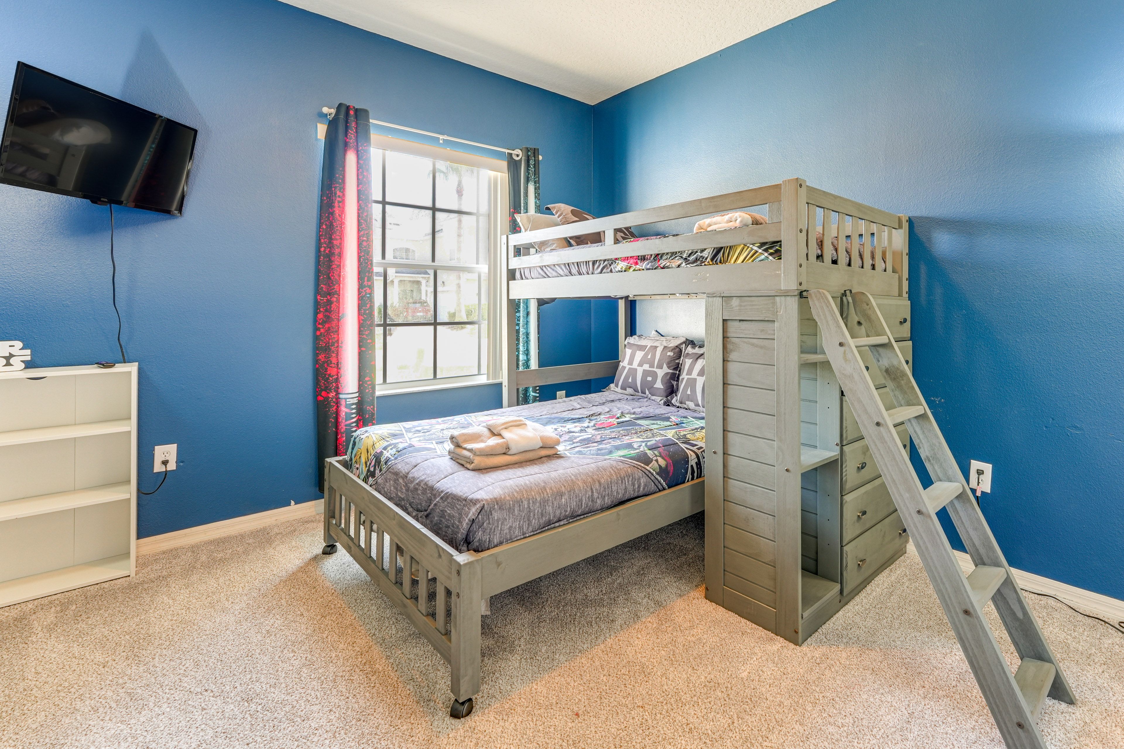 Bedroom 4 | Full Bed | Lofted Twin Bed