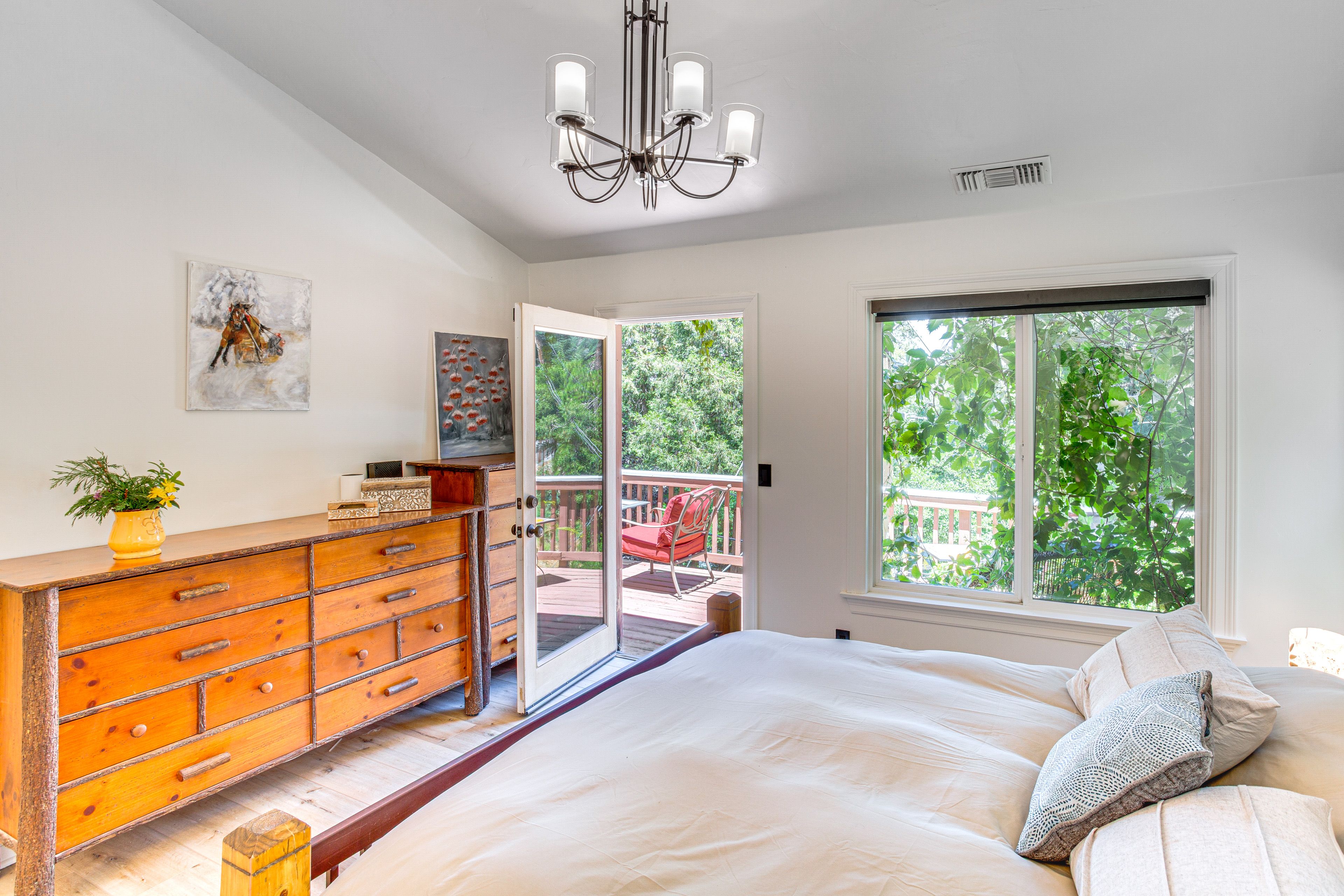 Bedroom 1 | King Bed | Main Level | Private Balcony