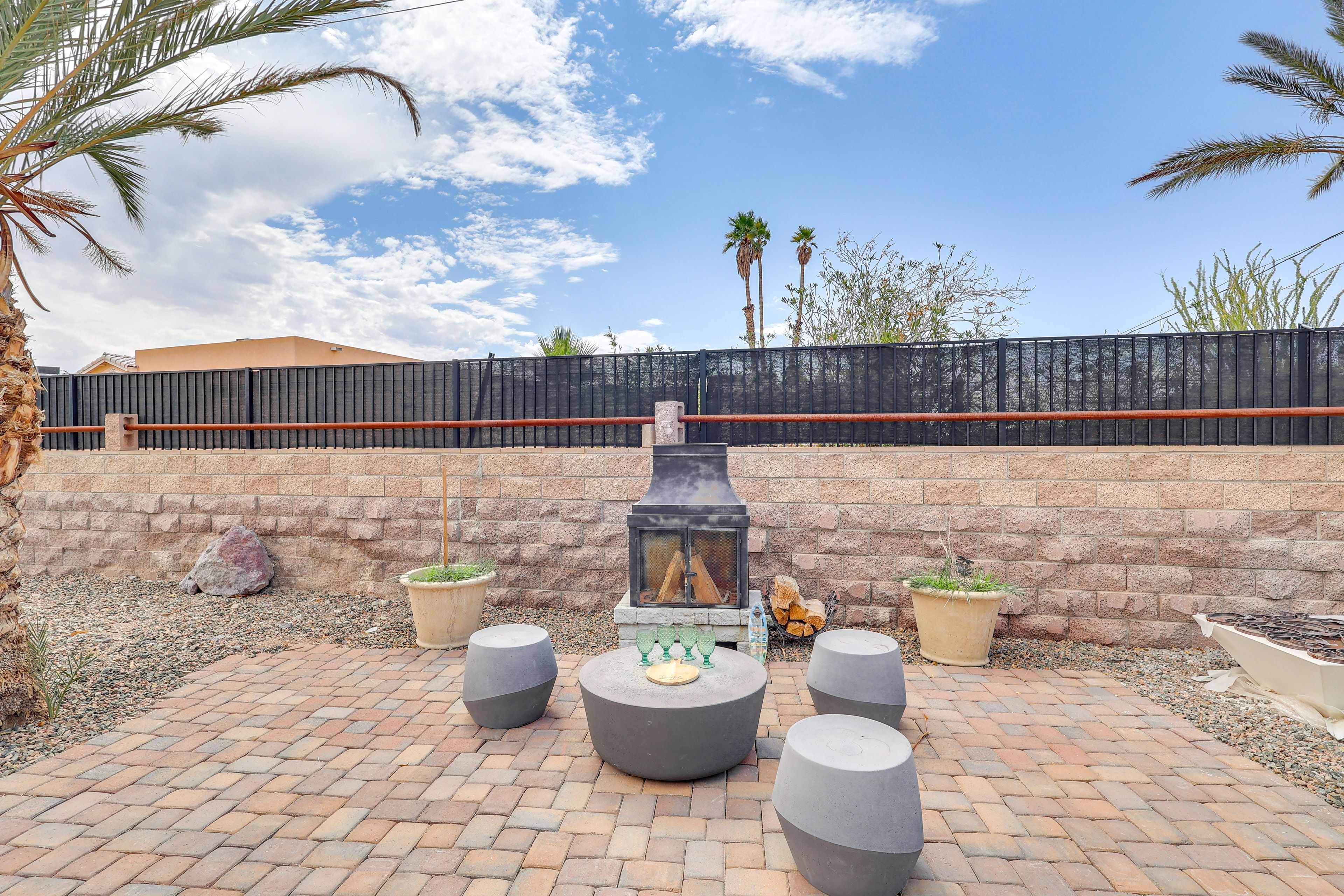 Outdoor Fireplace