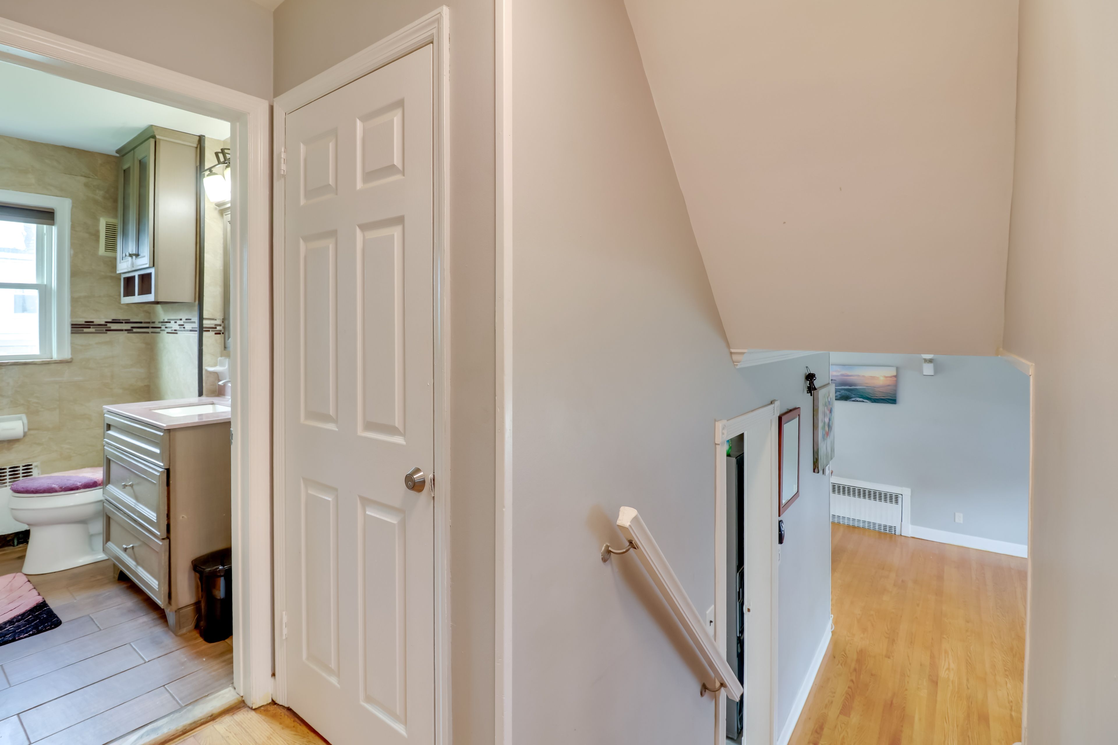 Stairs to Access 2nd Floor