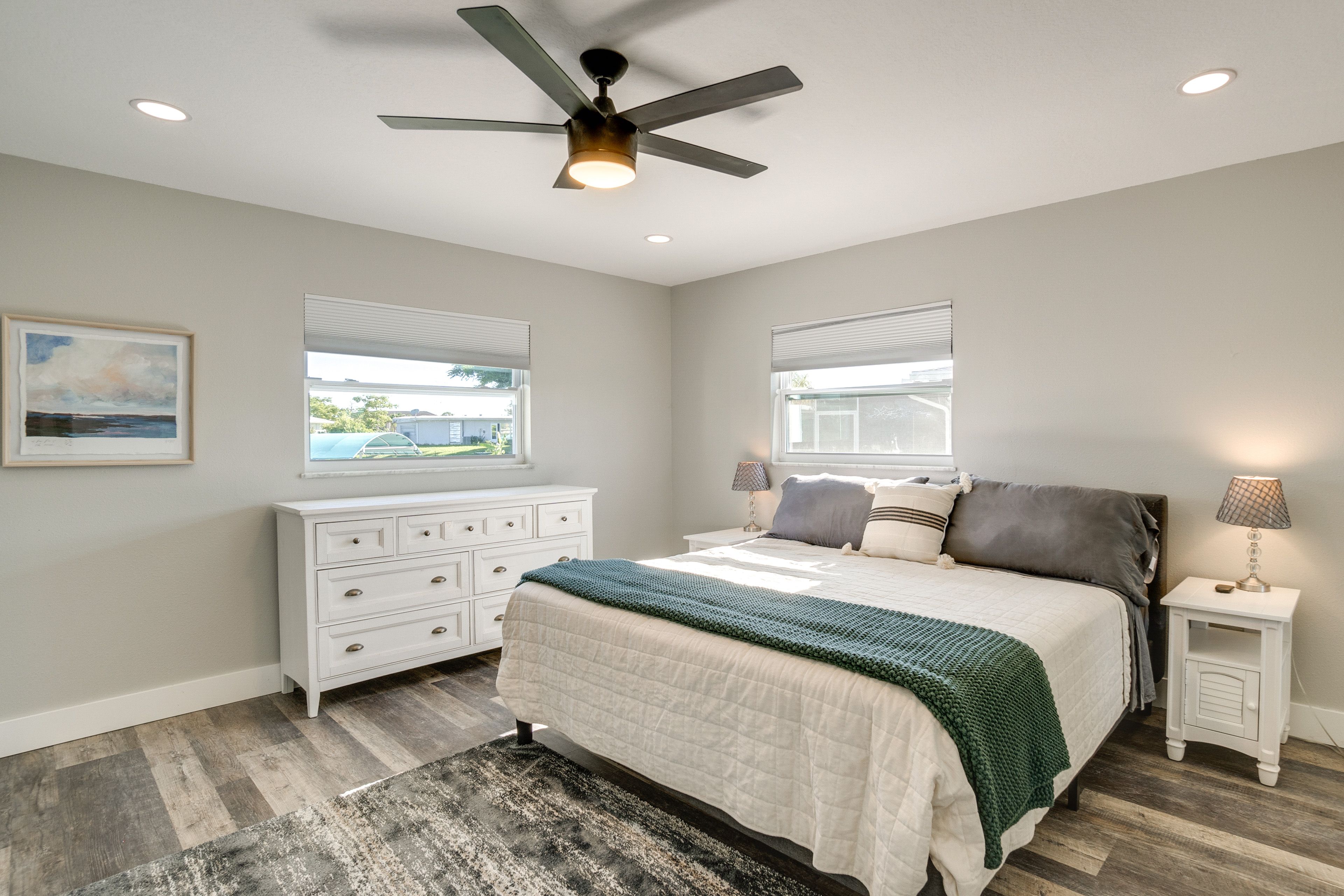 Bedroom 1 | King Bed | Linens Provided | En-Suite Bathroom