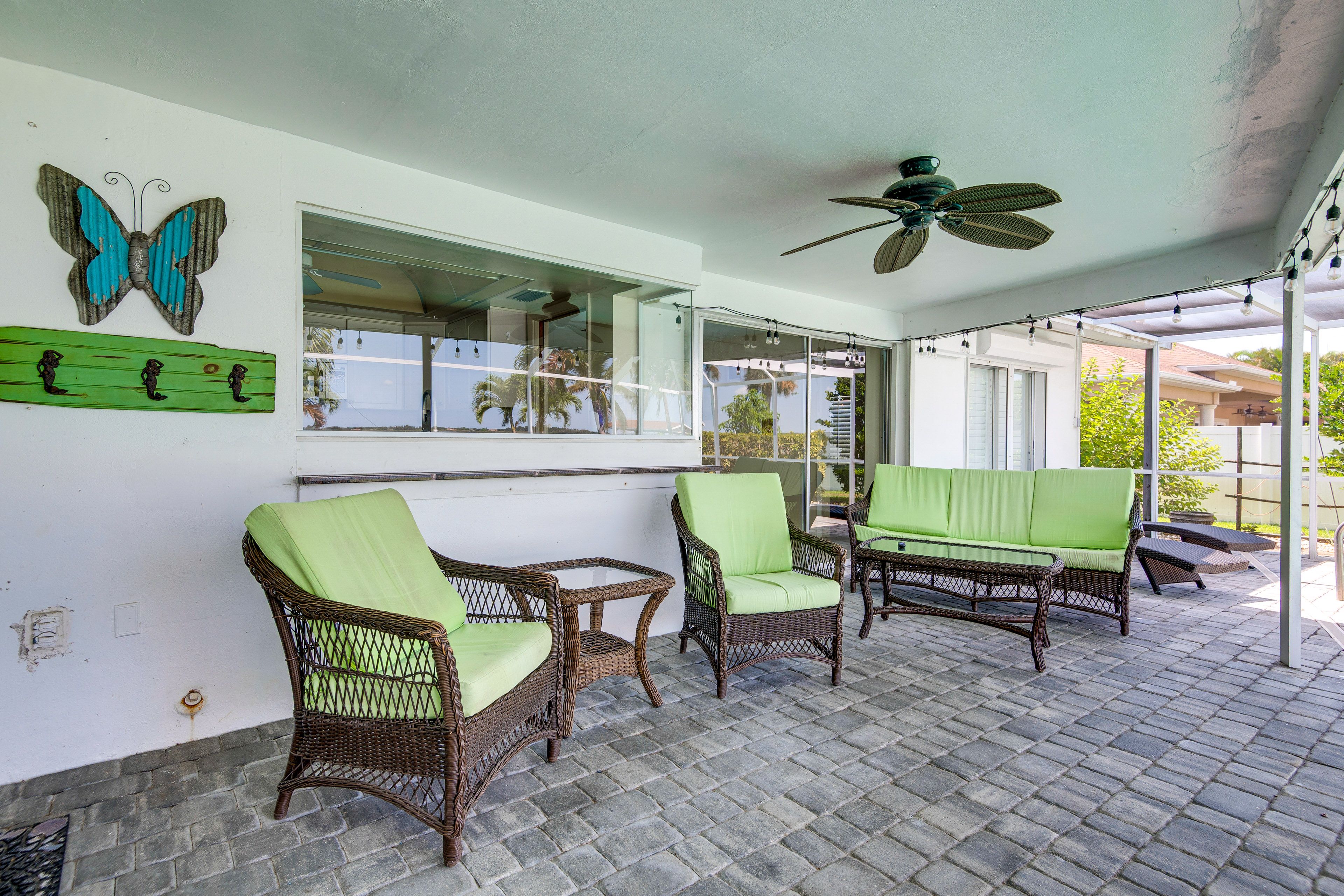 Lanai | Outdoor Seating | Private Pool