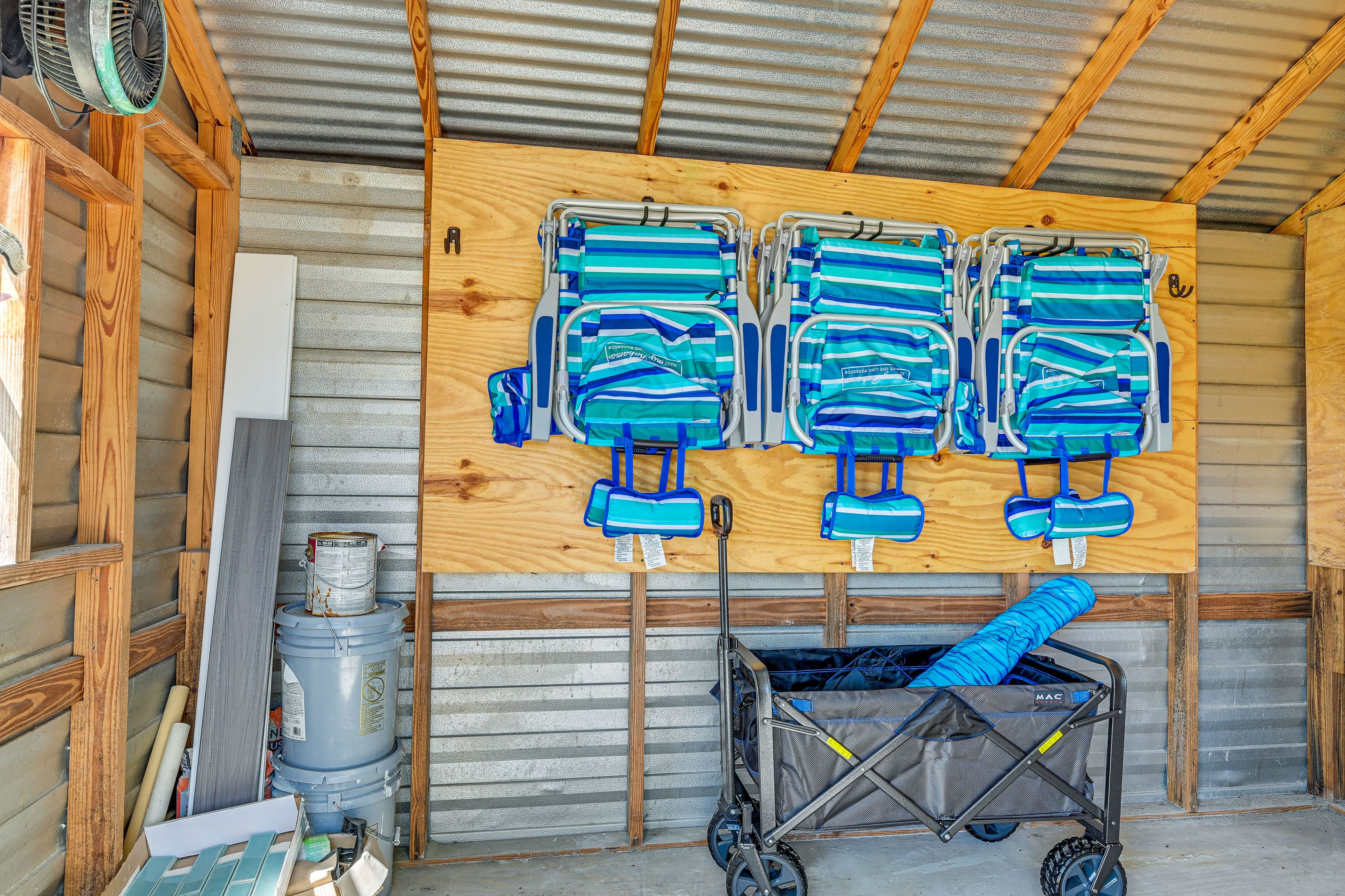 Shed | Beach Gear Provided