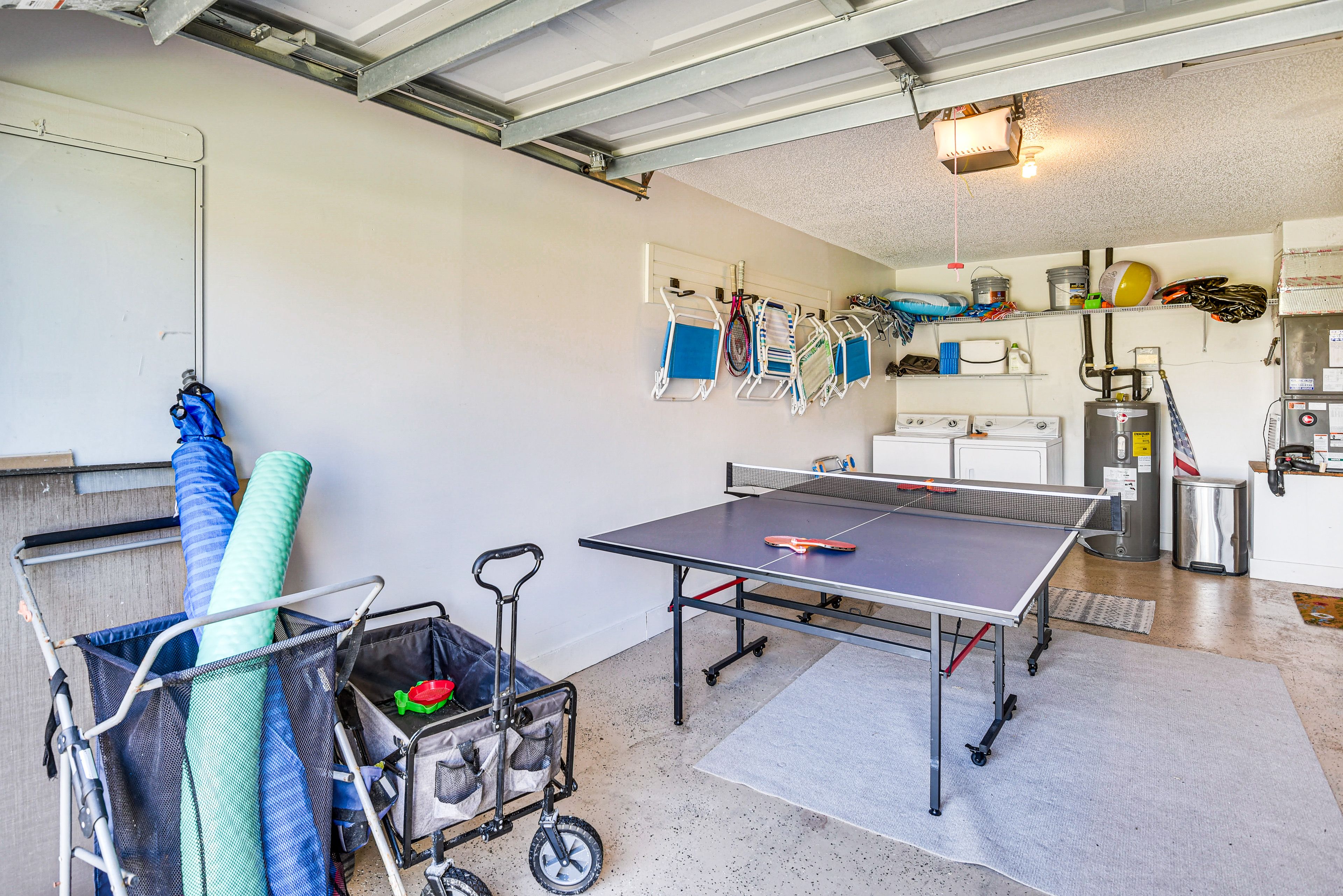 Garage | Ping-Pong Table | In-Unit Laundry