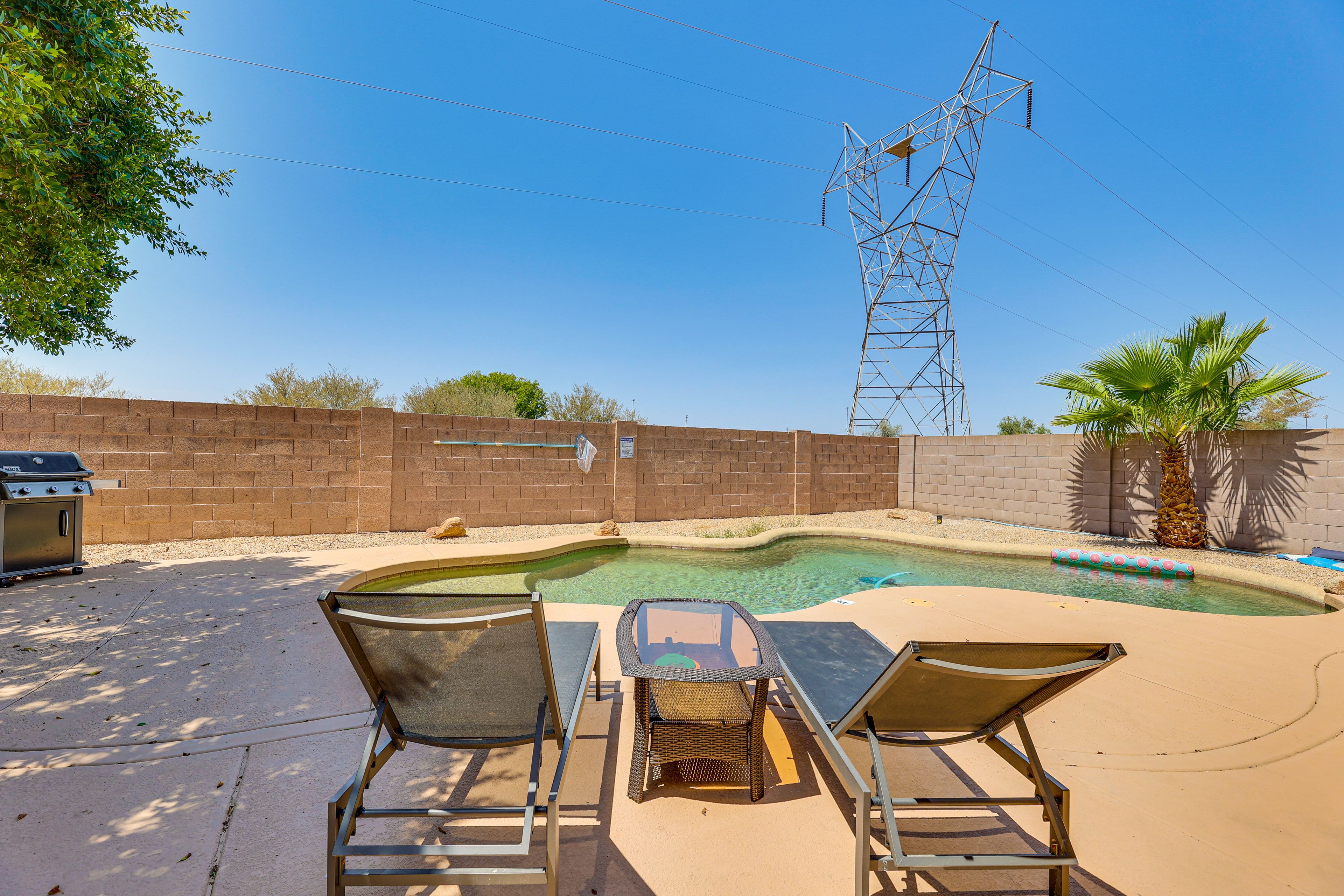 Private Pool | Lounge Seating | Gas Grill