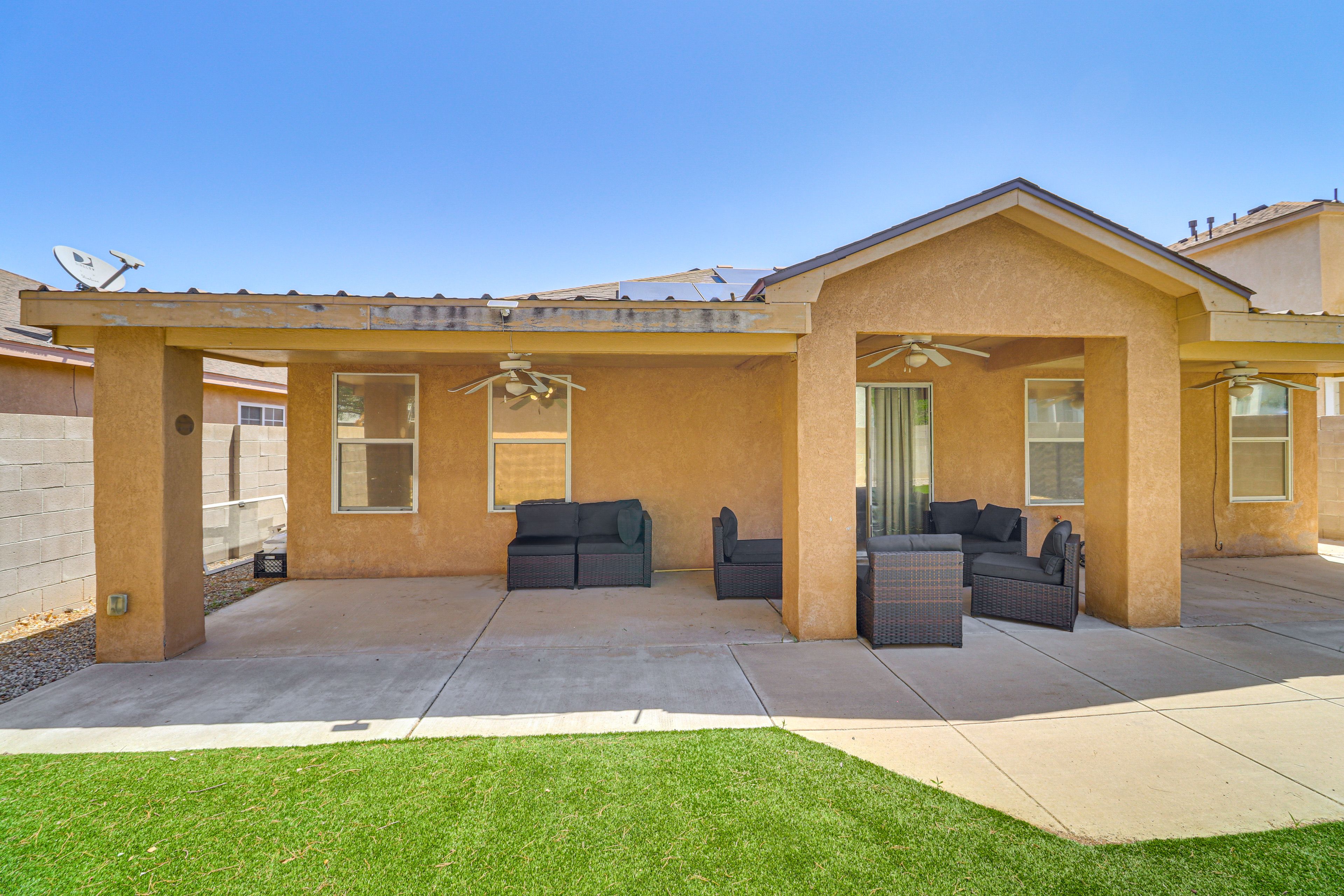 Covered Patio | Fenced-In Yard