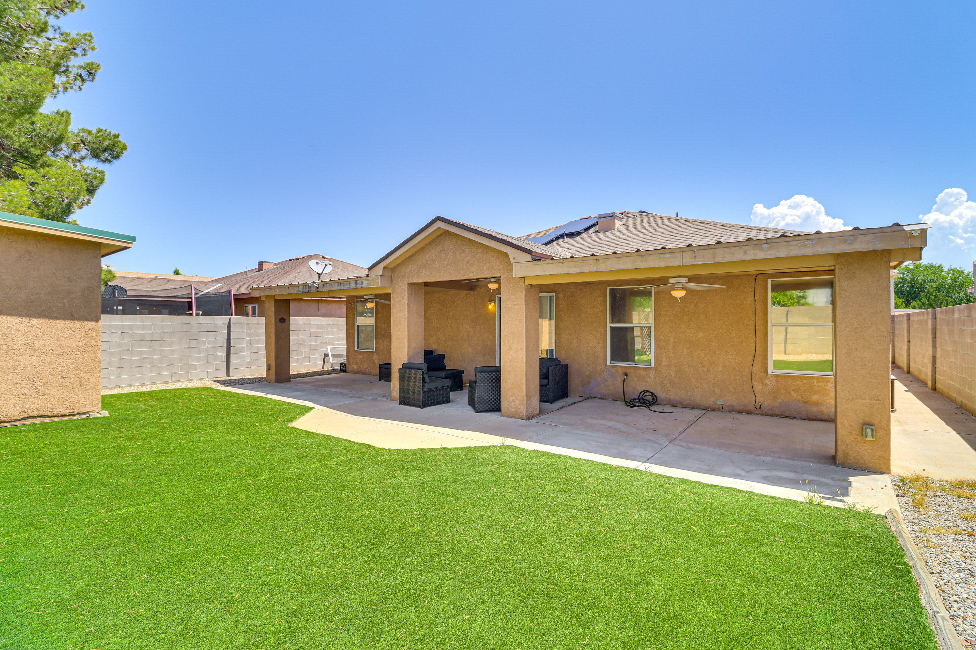Albuquerque Vacation Rental | 3BR | 2BA | 1,520 Sq Ft | 2 Steps Required
