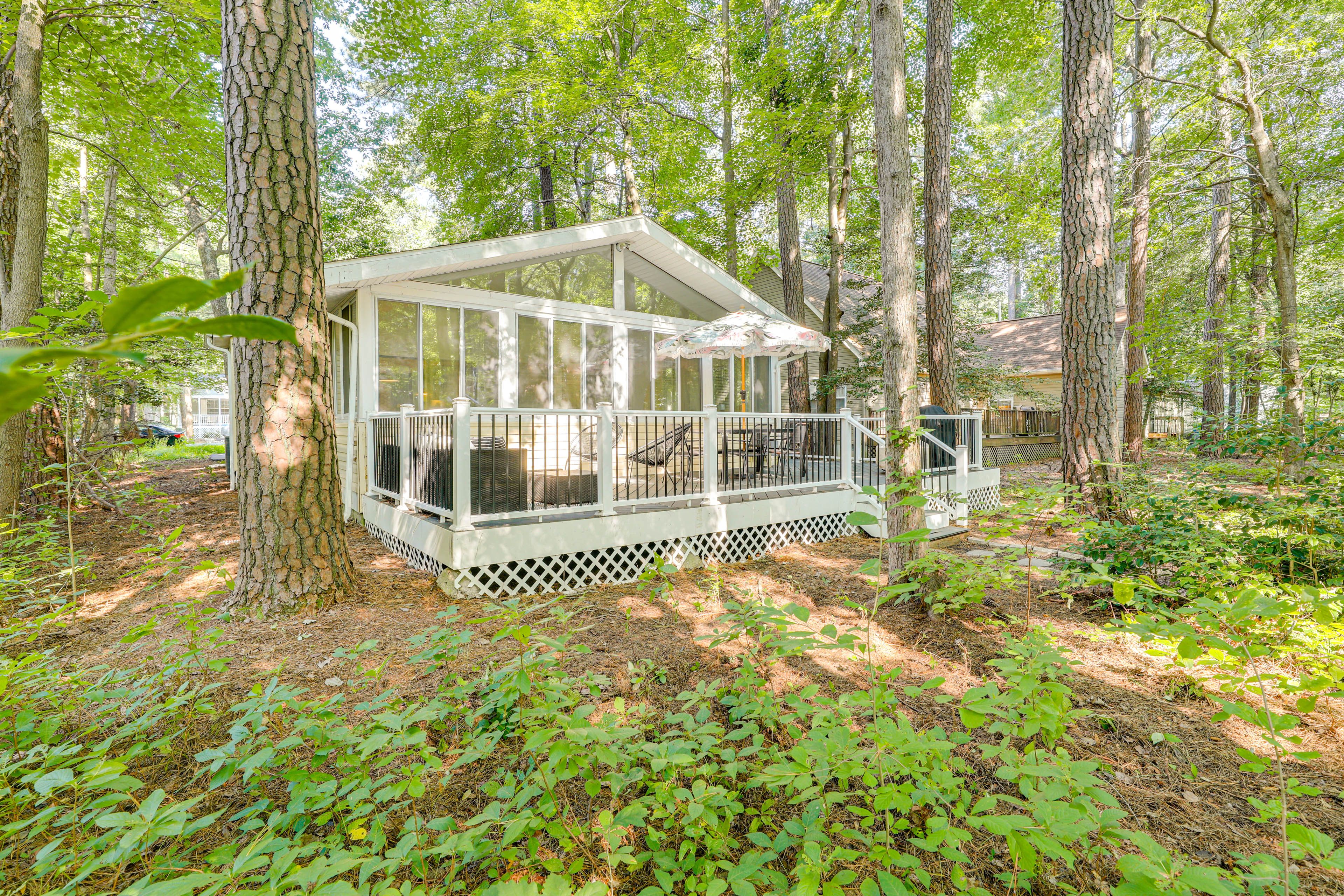 Ocean Pines Community | Property Exterior | Single-Story Home