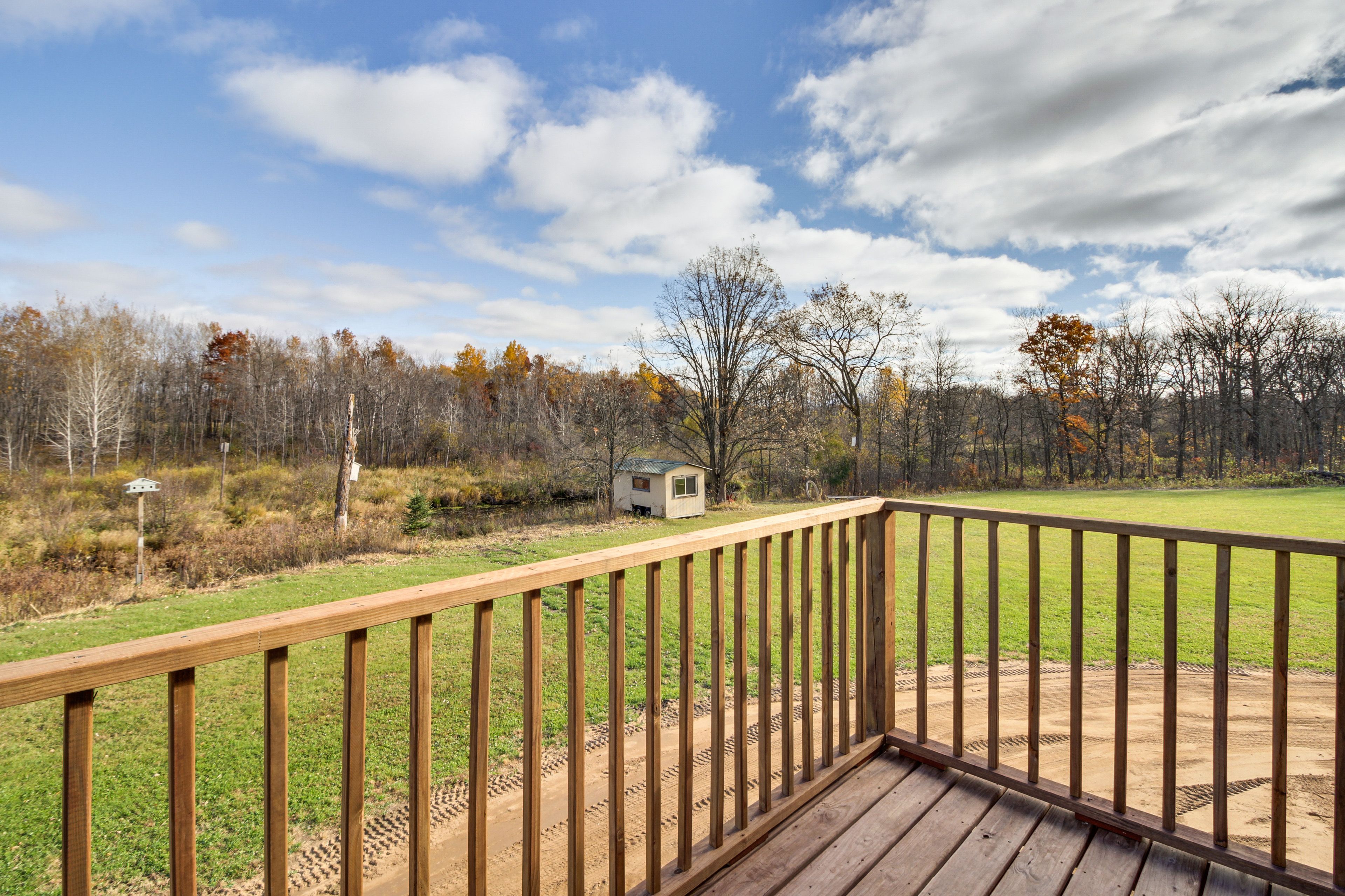 House Exterior | Deck | Spacious Yard | Brook Views & Access