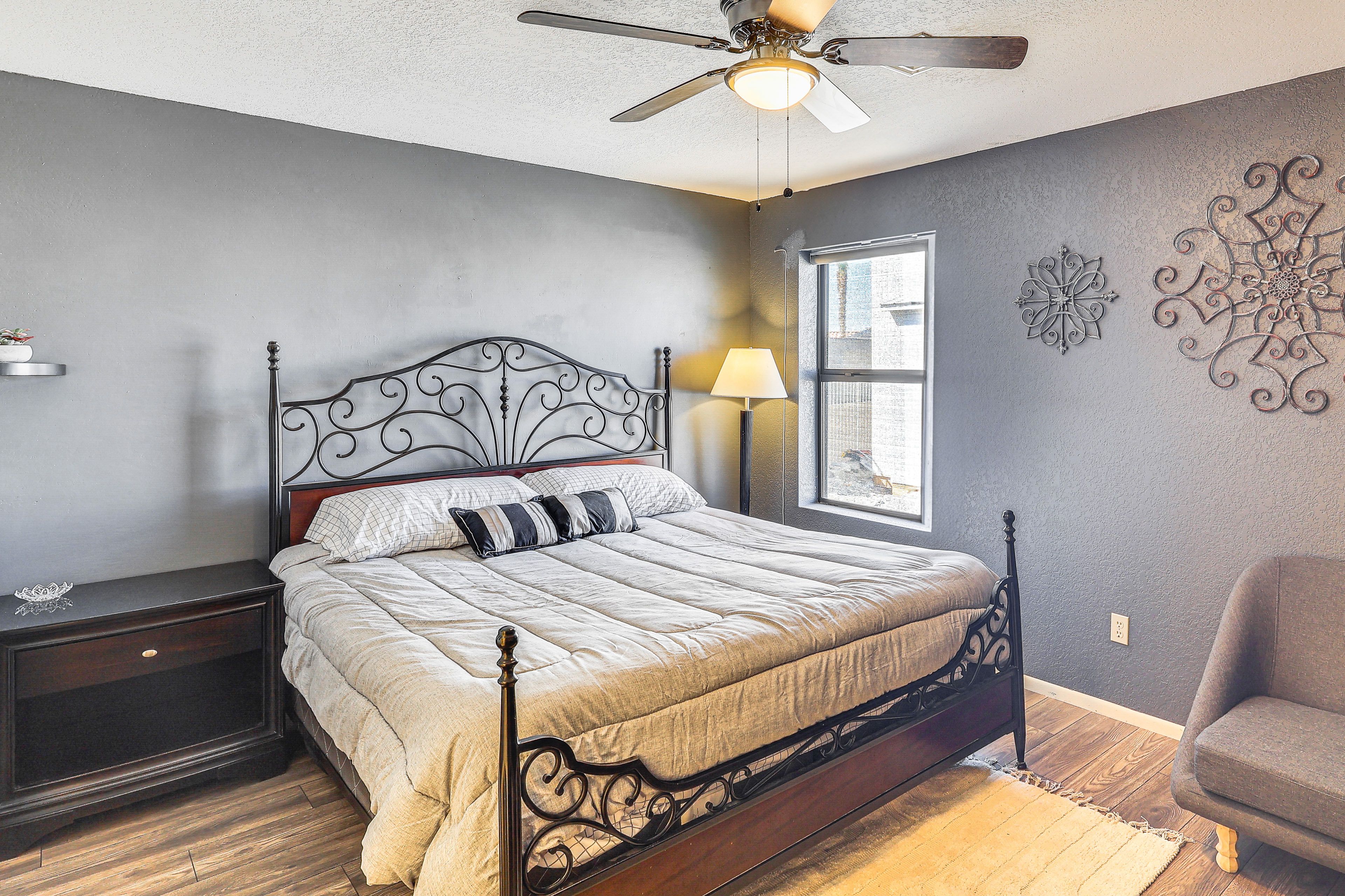 Bedroom 1 | King Bed | Linens Provided