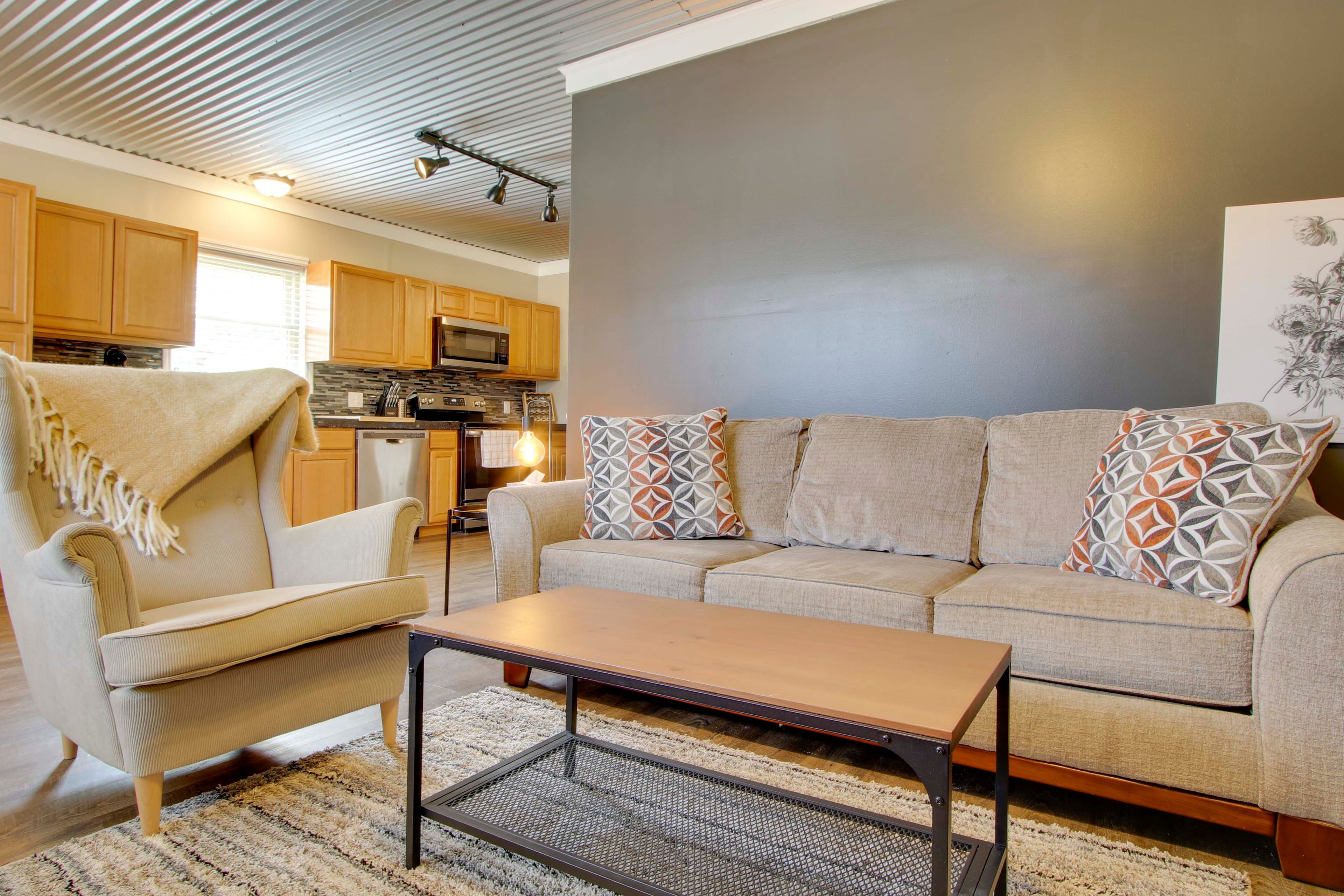 Greenwood Vacation Rental | Studio | 1BA | Step-Free Entry | 550 Sq Ft