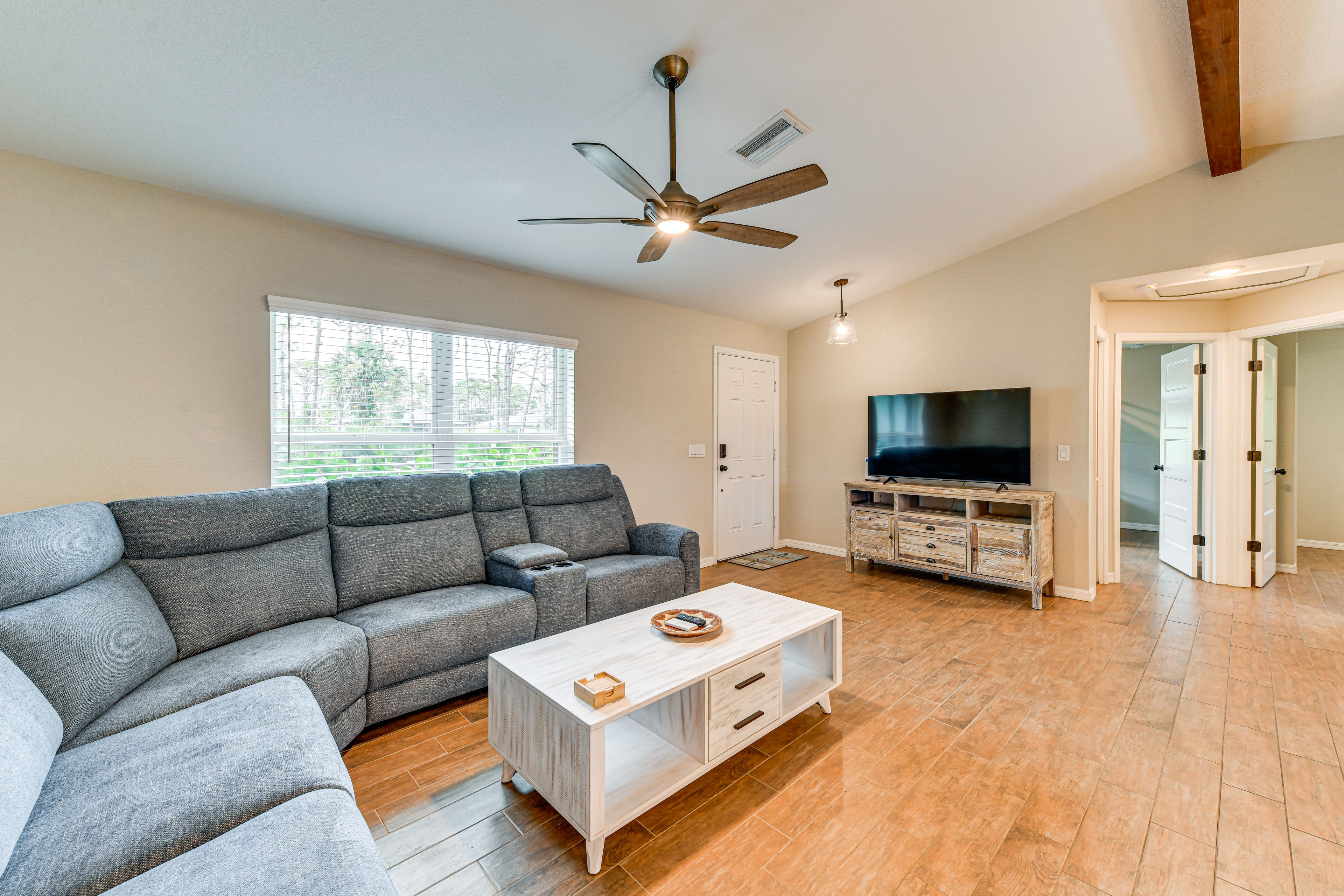 Living Room | Smart TV | Single-Story Home