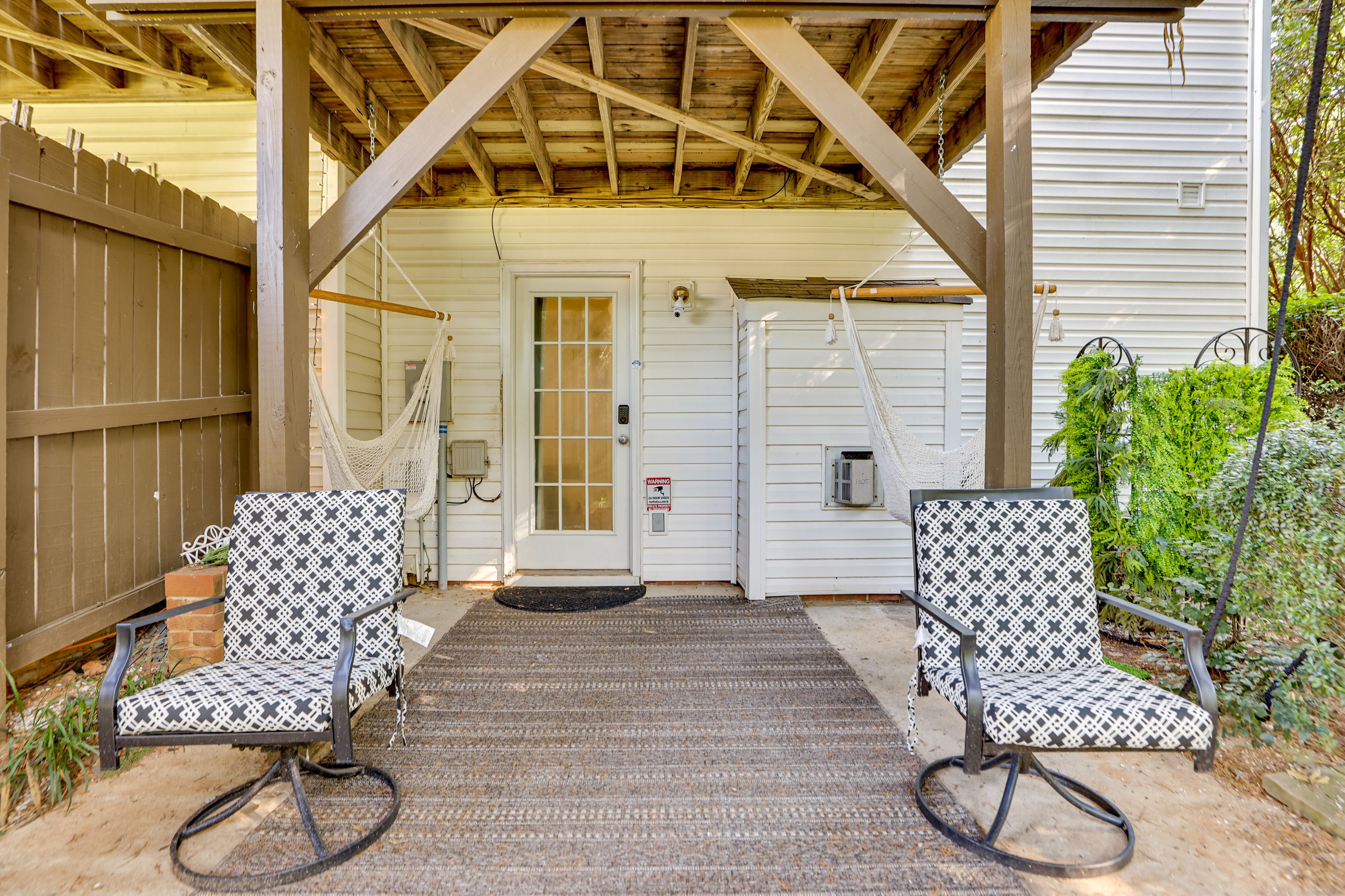 Patio | 2 Hammock Chairs | Seating