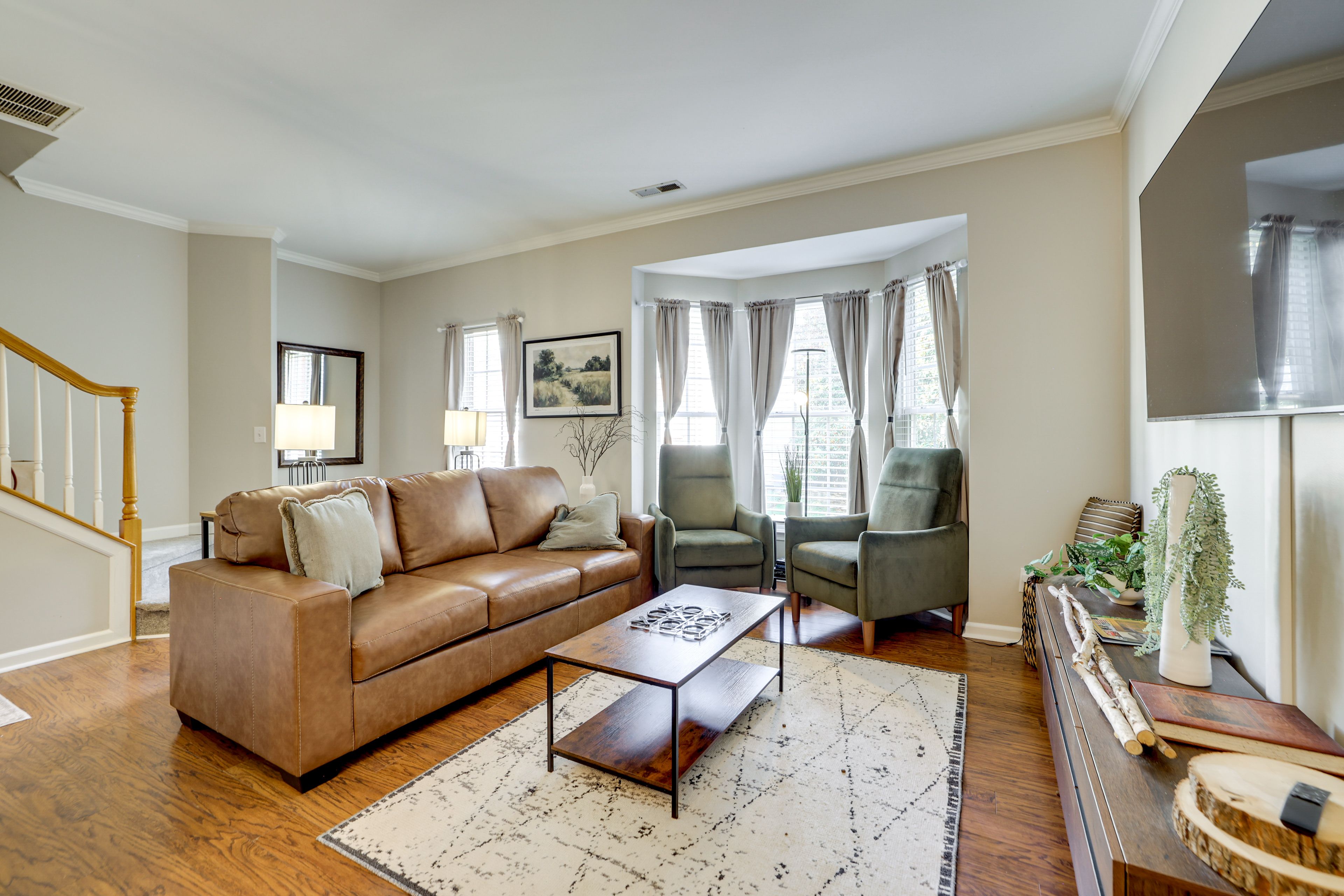 Living Room | Main Floor | Central A/C & Heating
