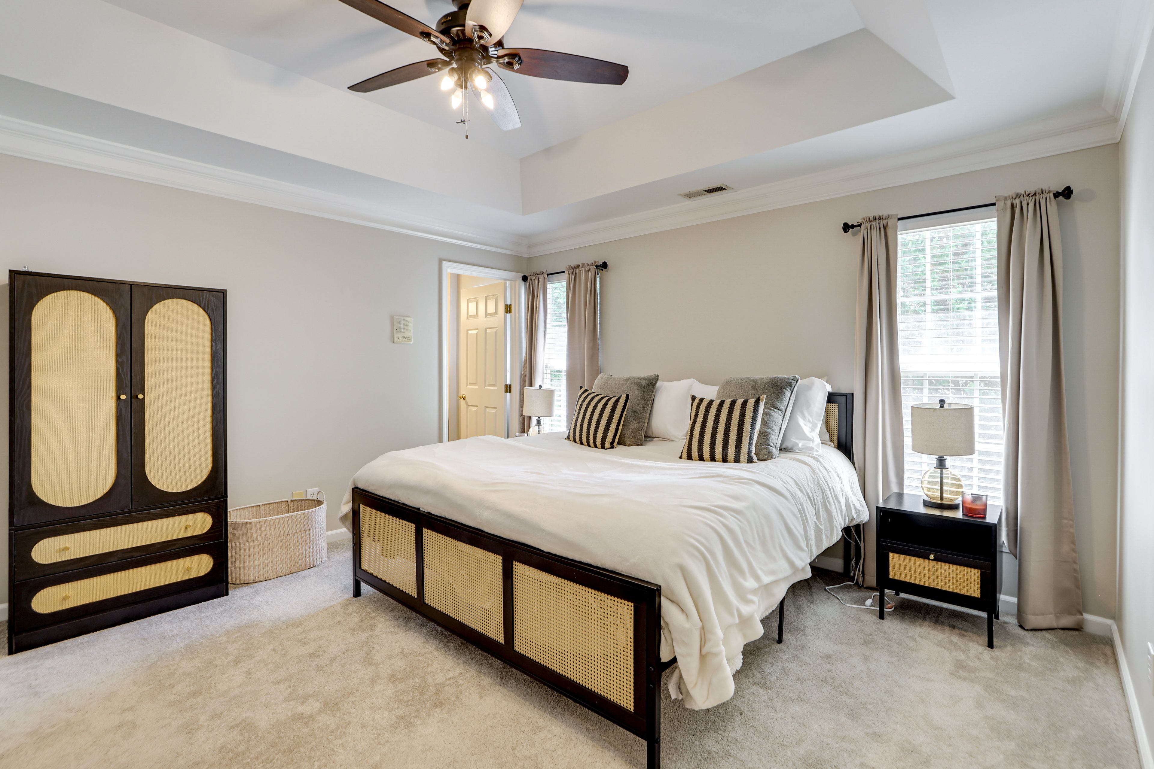 Bedroom 1 | Upper Floor | King Bed | Linens Provided