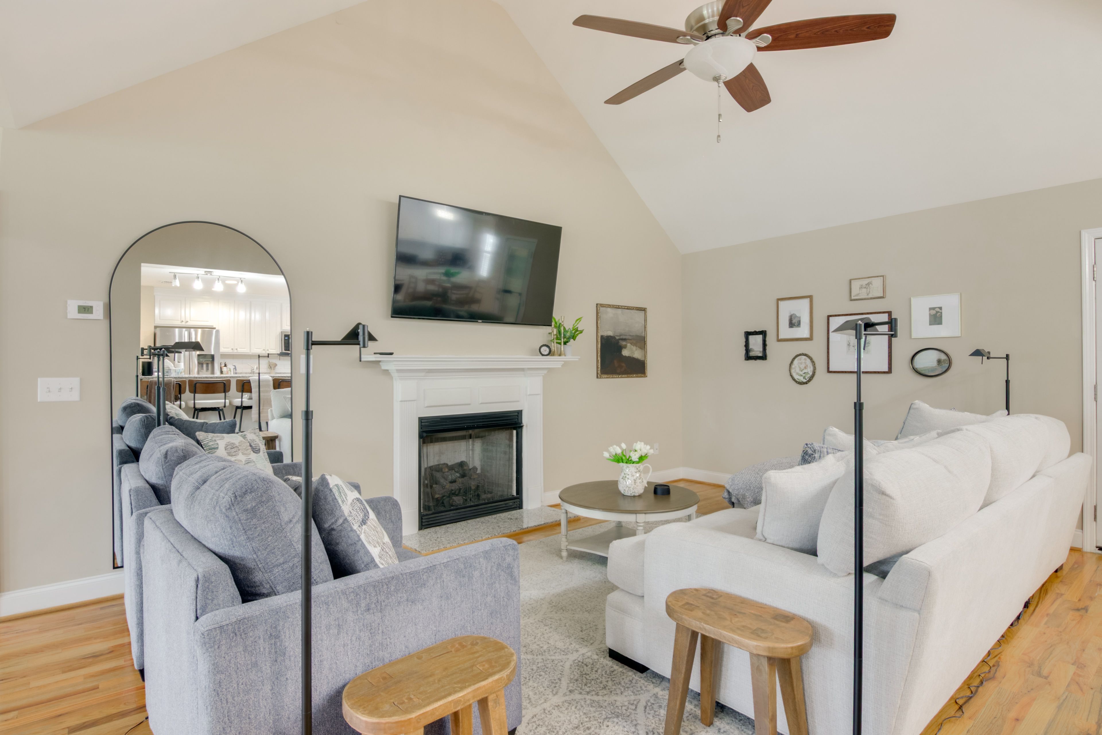 Living Room | Smart TV | Central A/C | 1st Floor