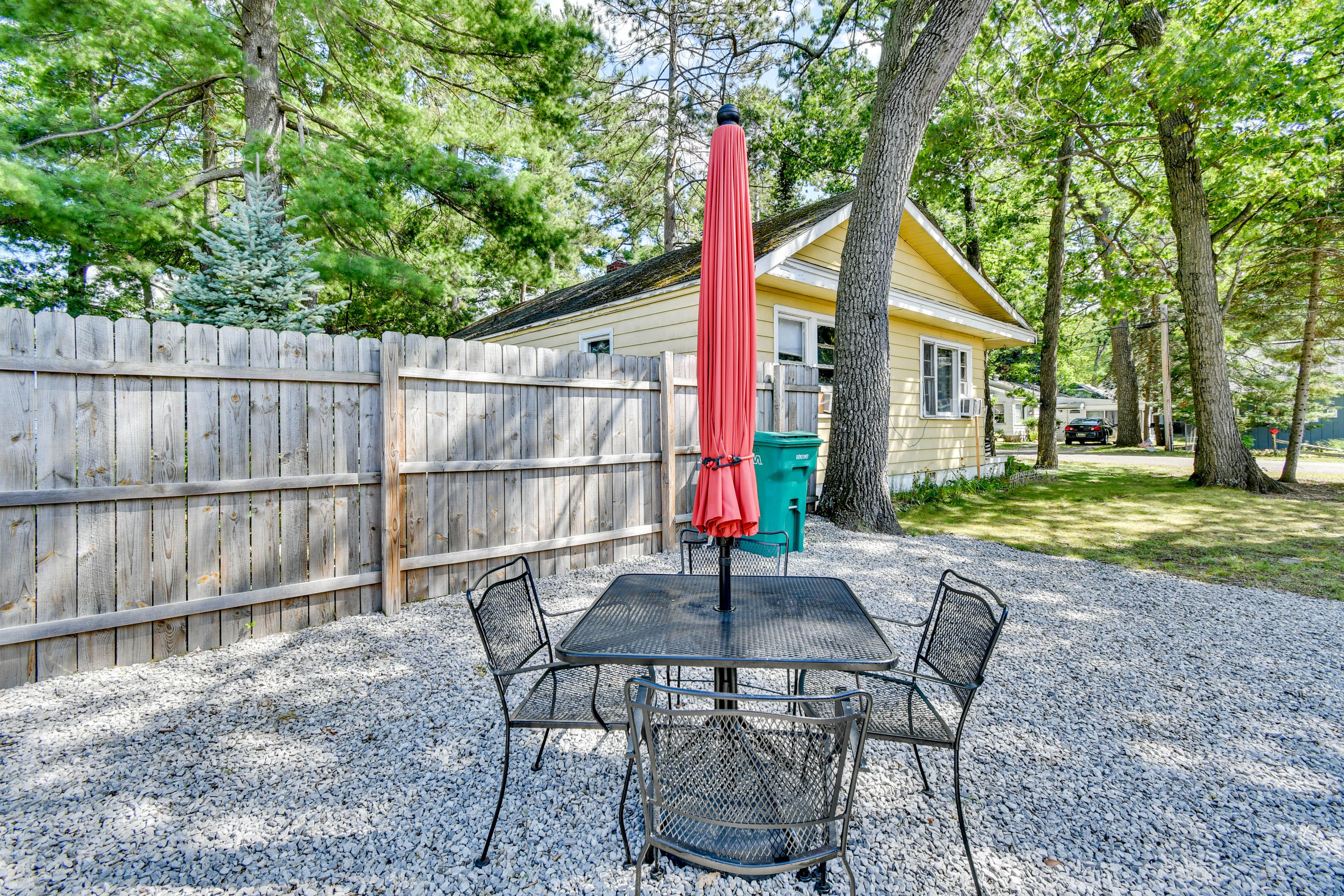 Yard | Wood-Burning Fire Pit w/ Adirondack Chairs