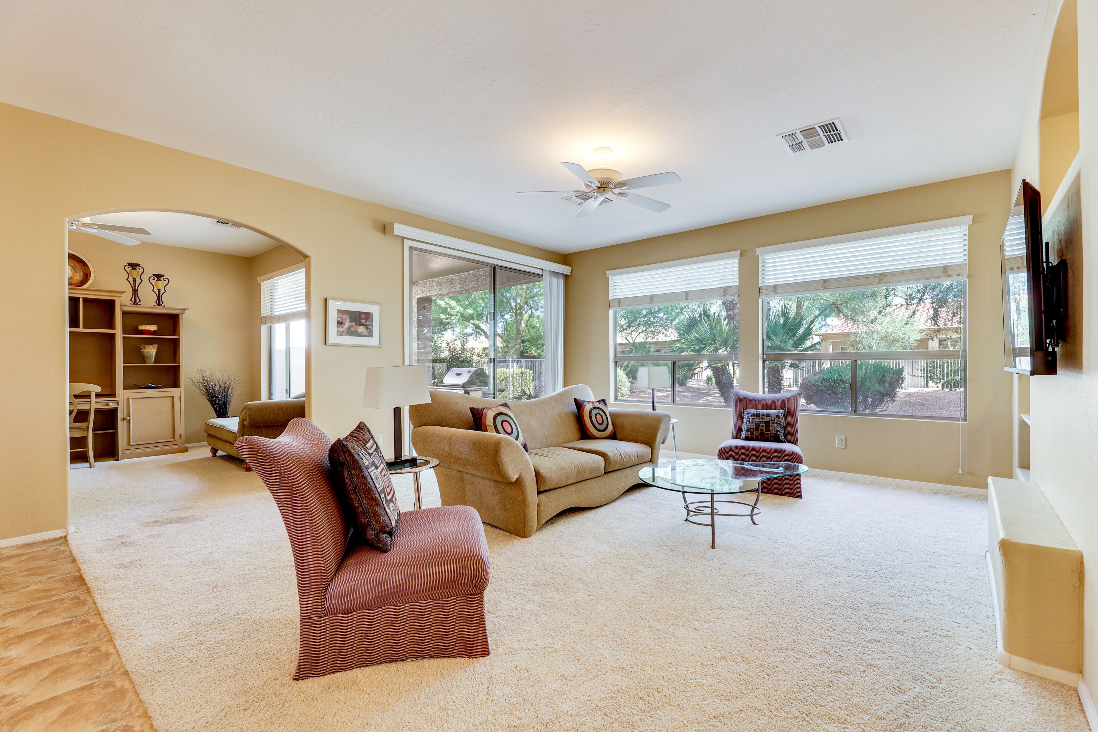 Living Room | Central A/C & Heating