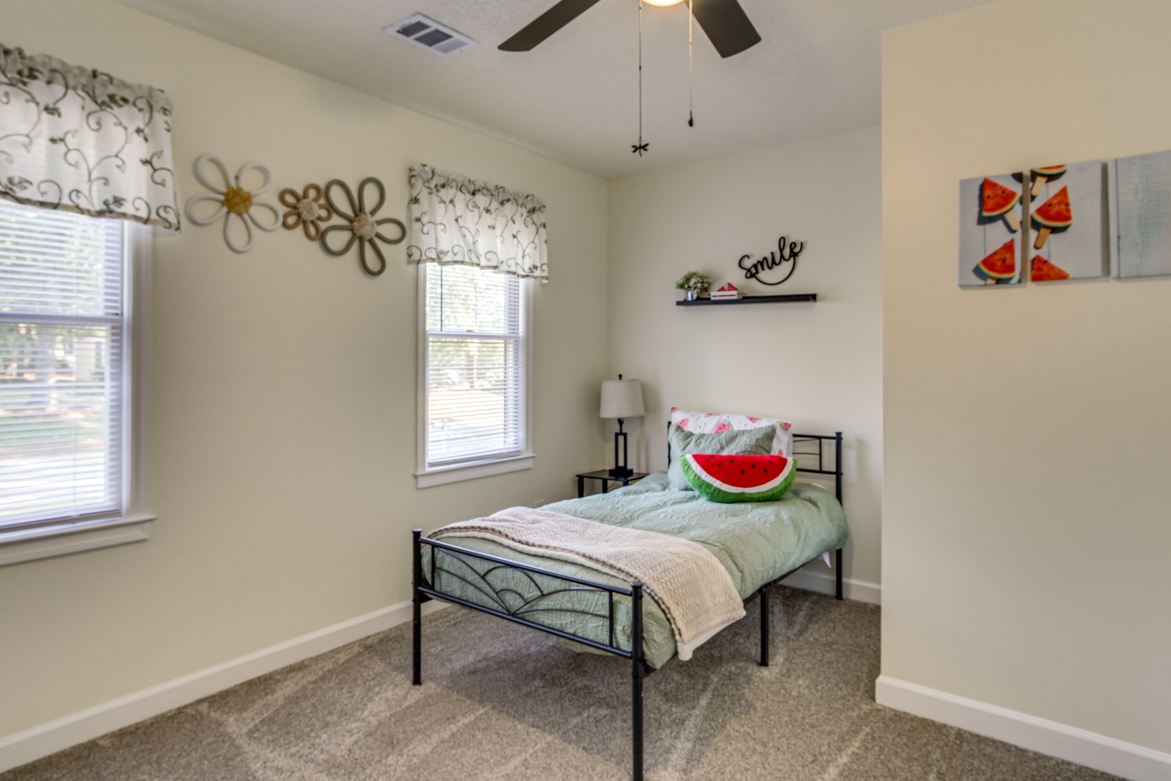 Bedroom 3 | 2nd Floor | Twin Bed | Smart TV