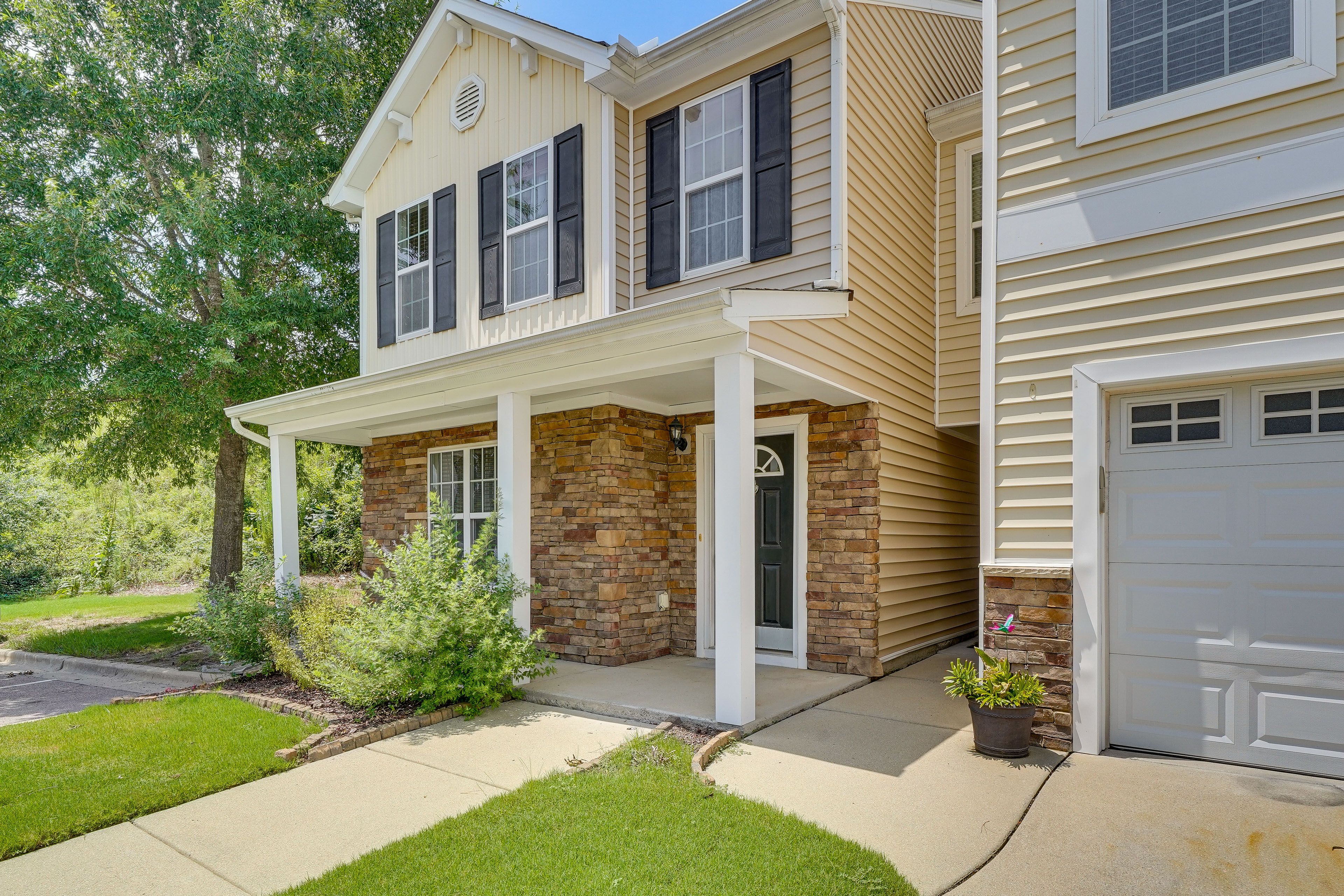 Townhome Exterior | Keyless Entry