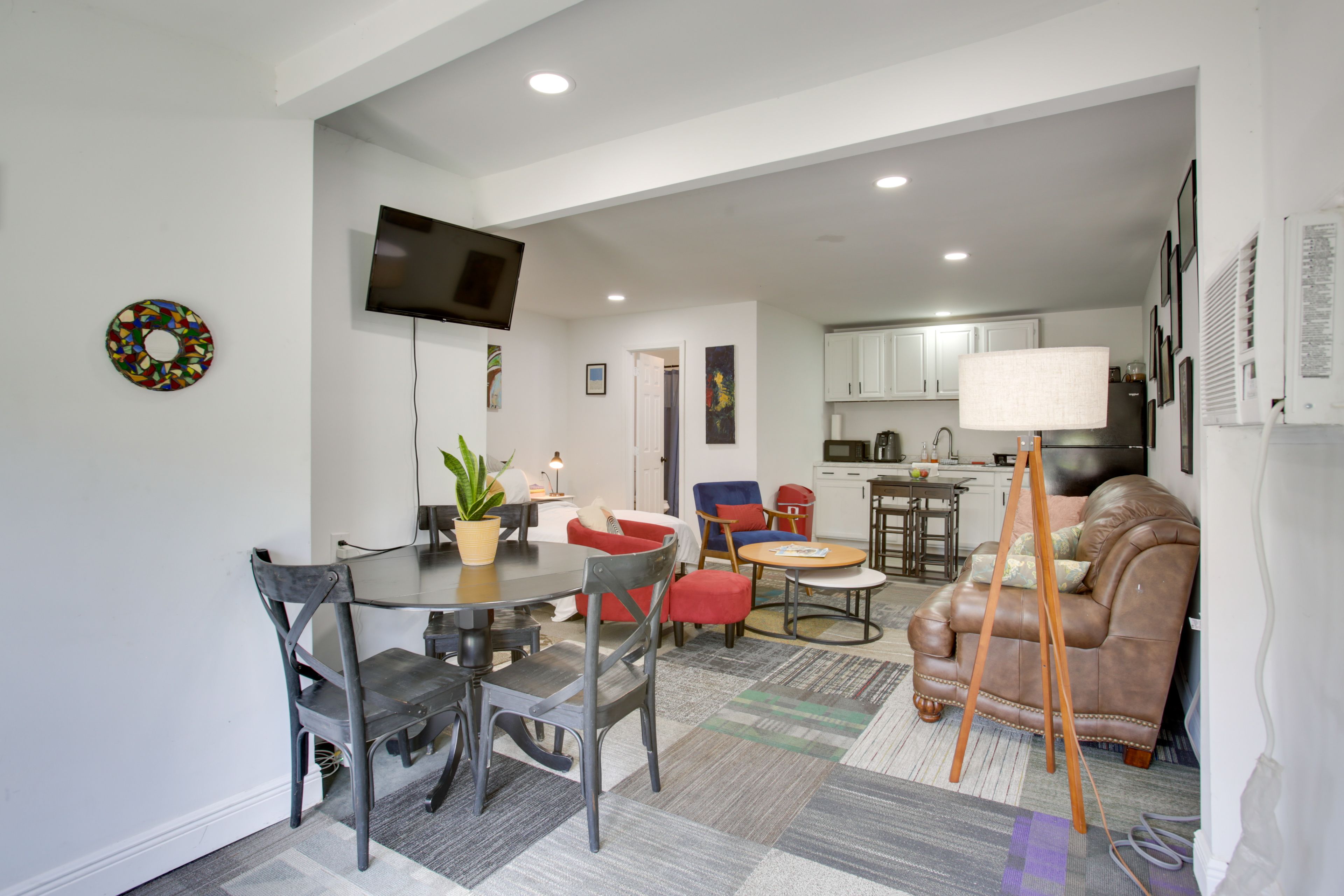 Studio | Dining Area | Living Area | Single-Story Unit