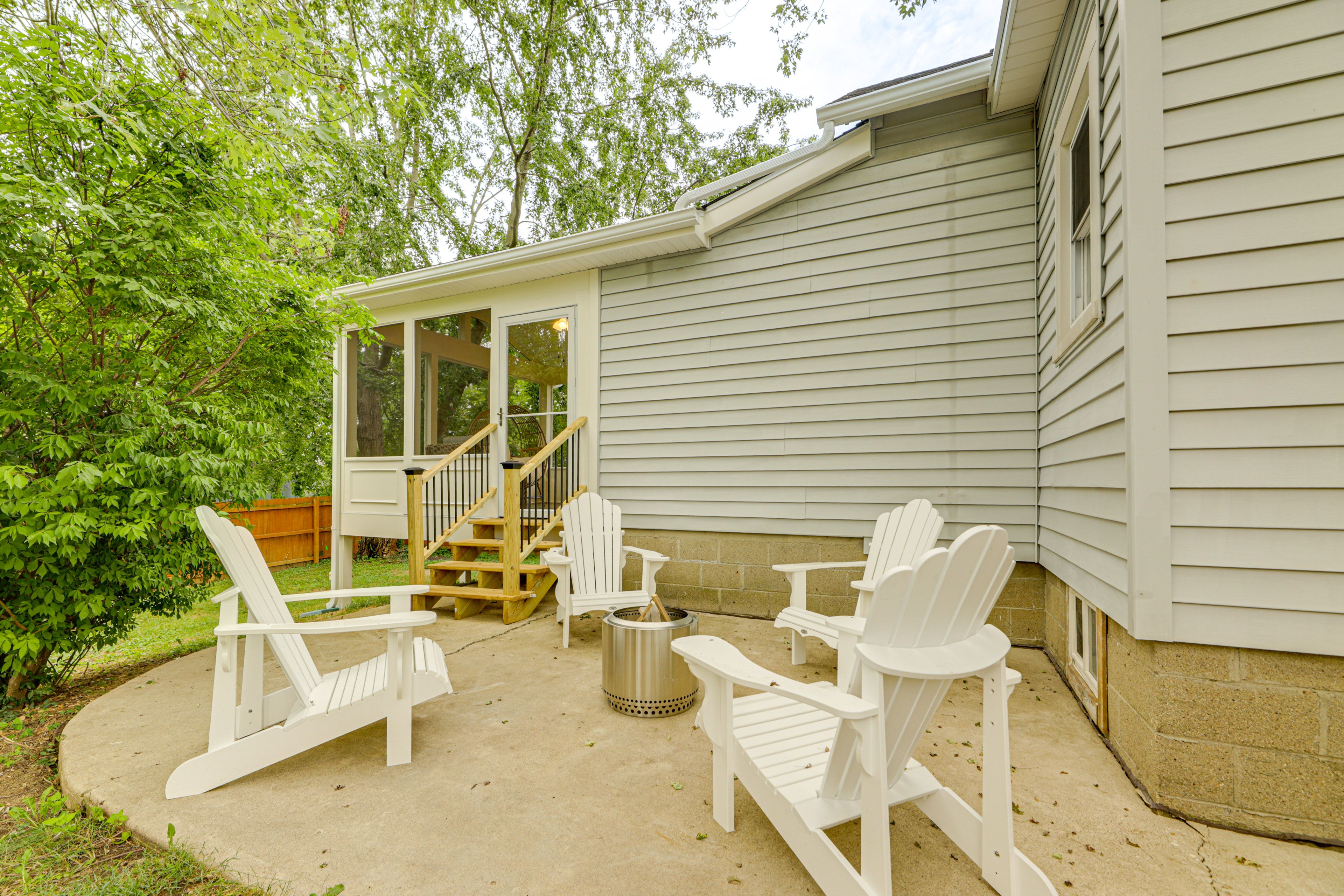 Backyard | Fire Pit Area