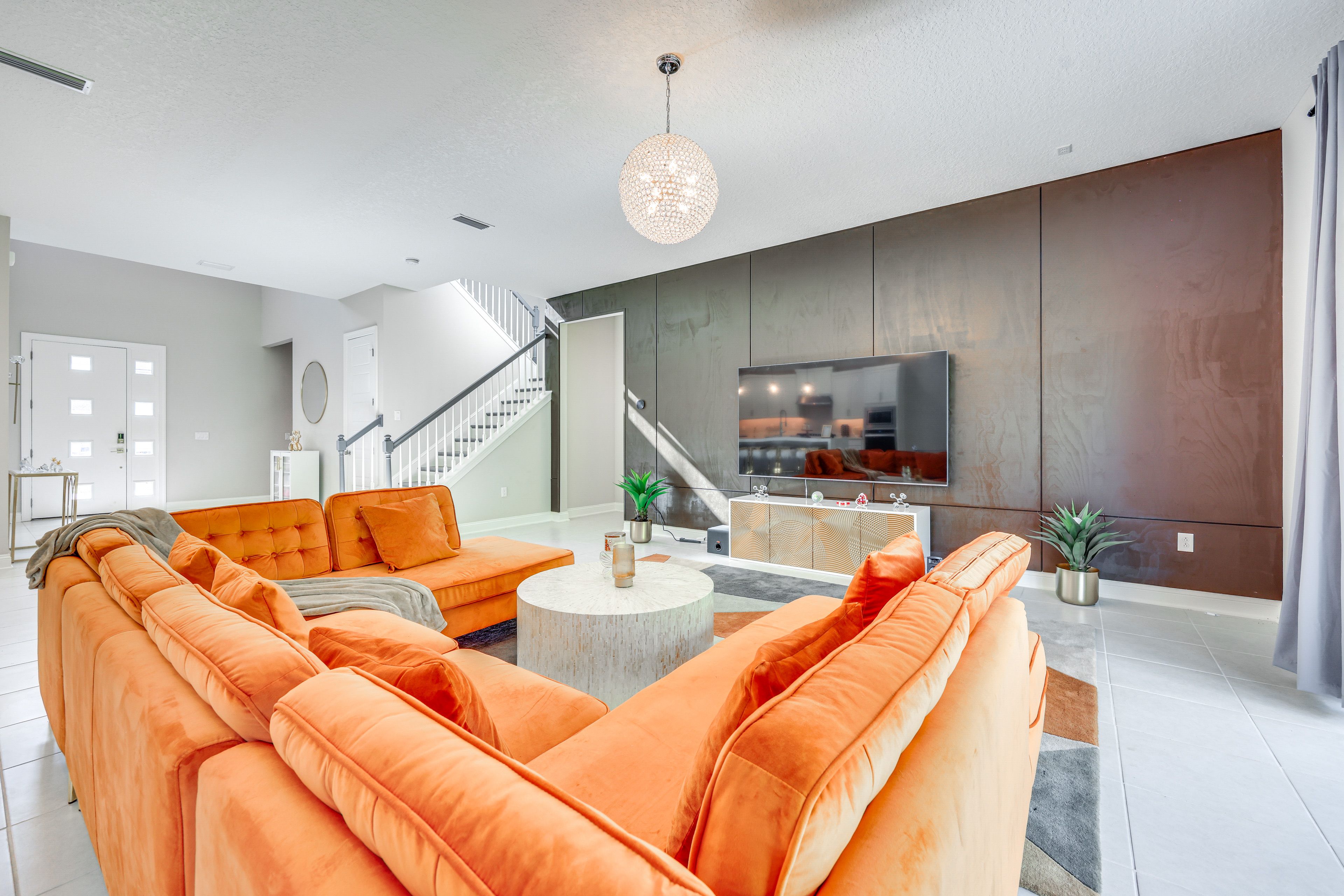 Living Room | Free WiFi | Central A/C & Heat | 1st Floor