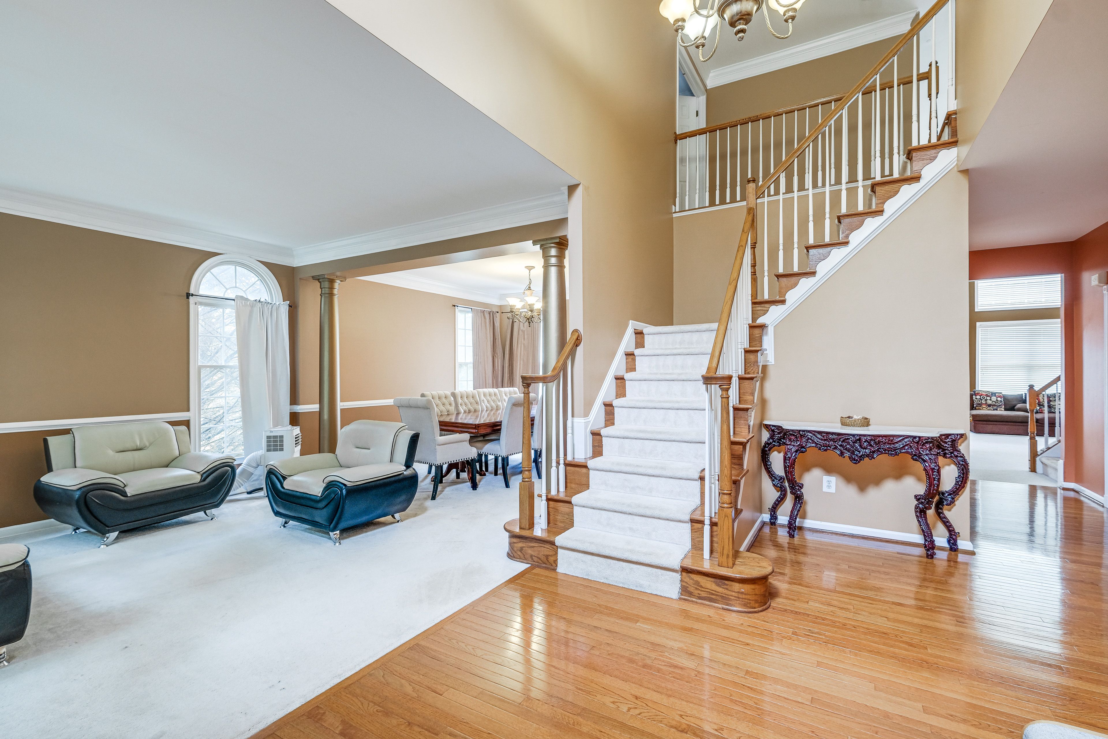 Stairs to Access 2nd Floor