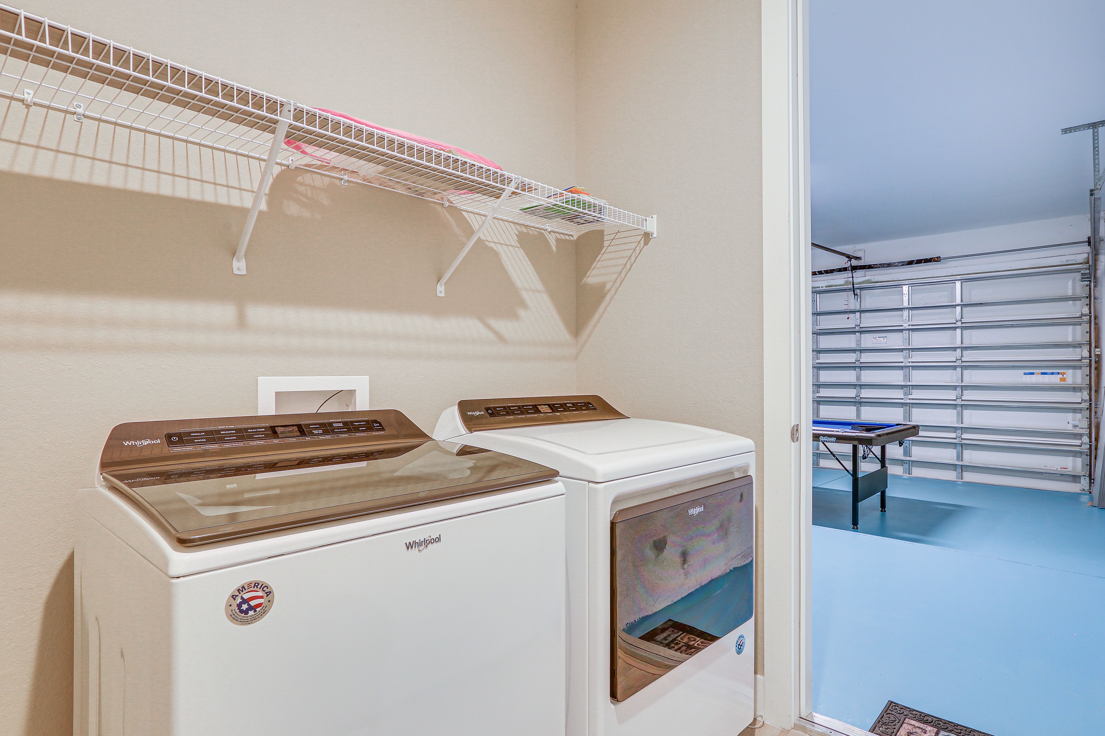 Laundry Area | Washer & Dryer