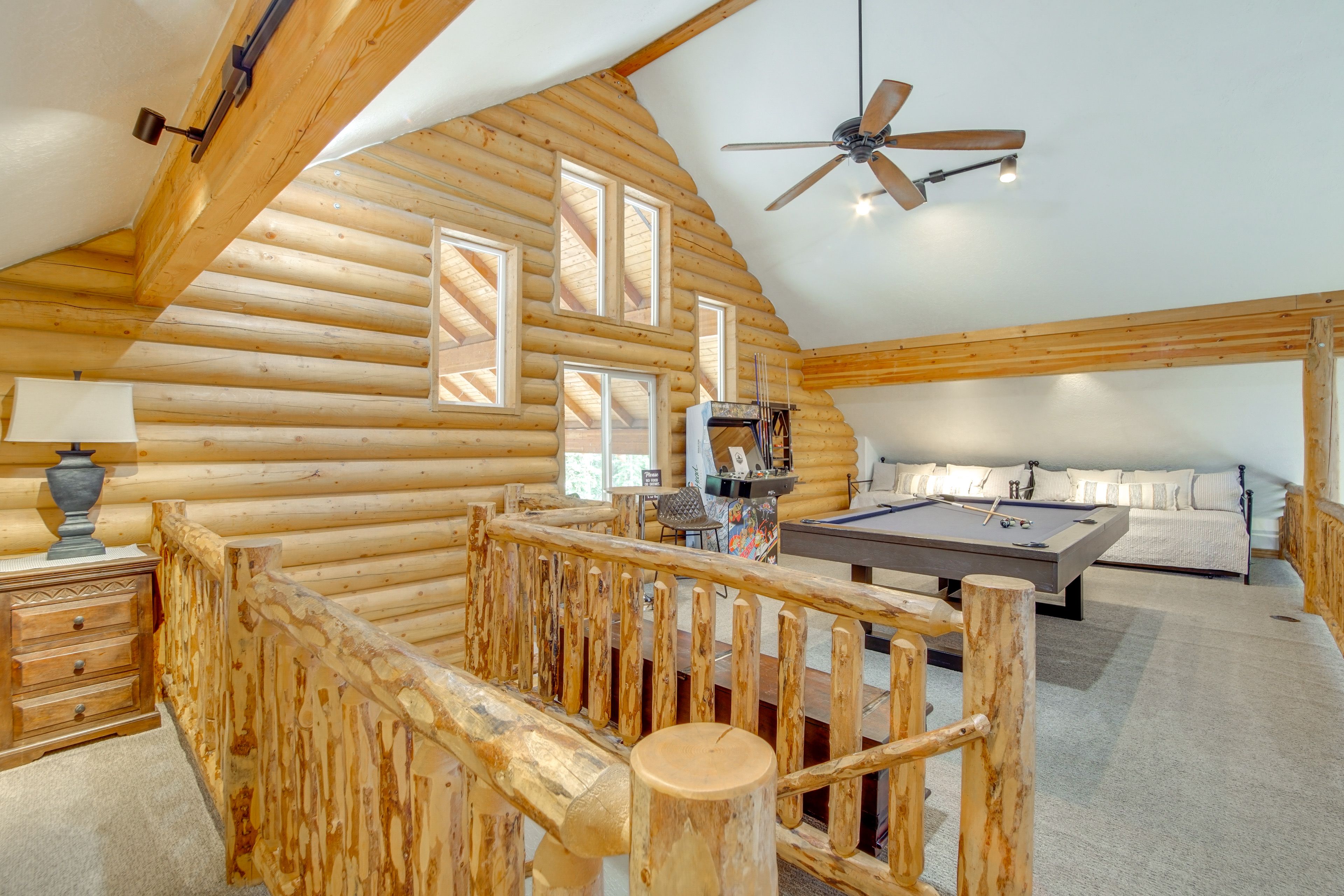 Loft | 2nd Floor | 3 Twin Daybeds w/ Twin Trundles