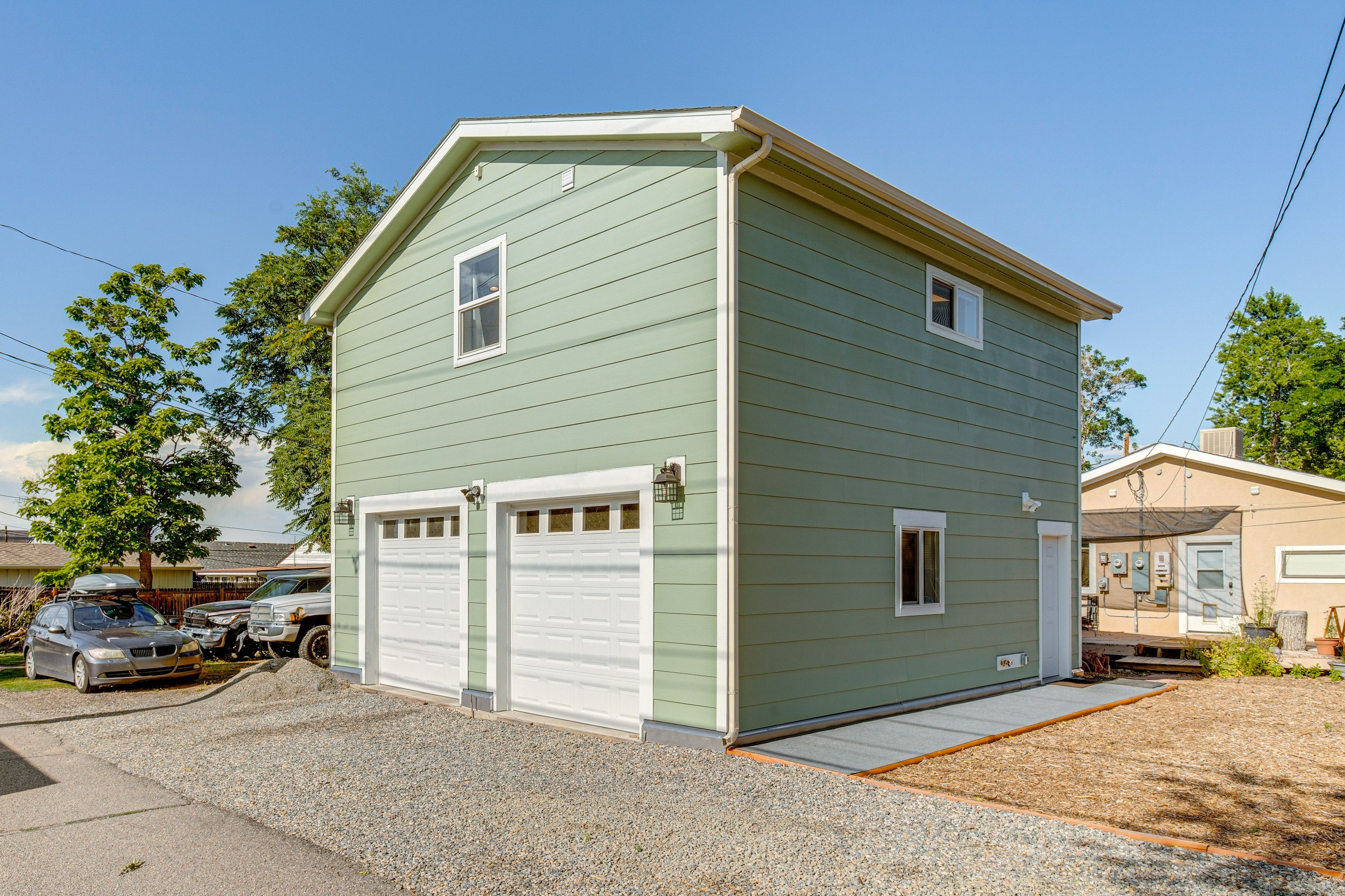 Property Exterior | Above-Garage Unit