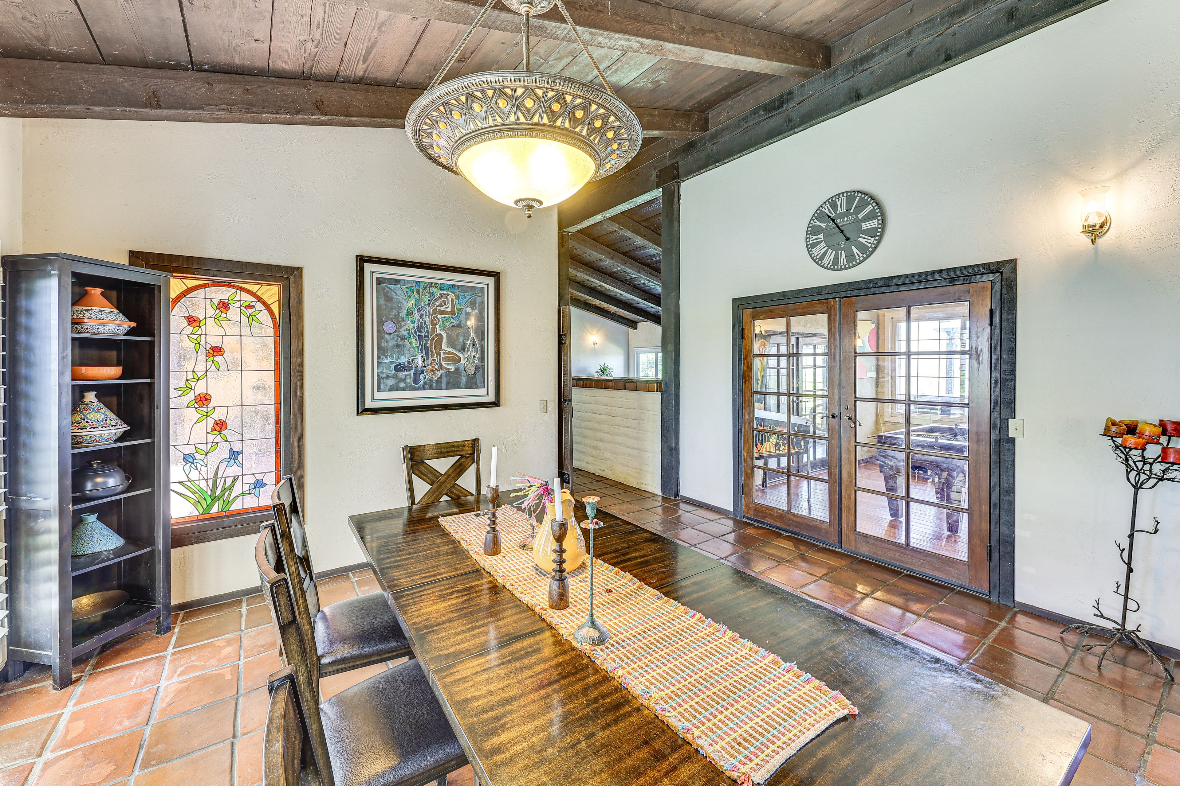 Dining Area | Open Floor Plan | Wine Fridge