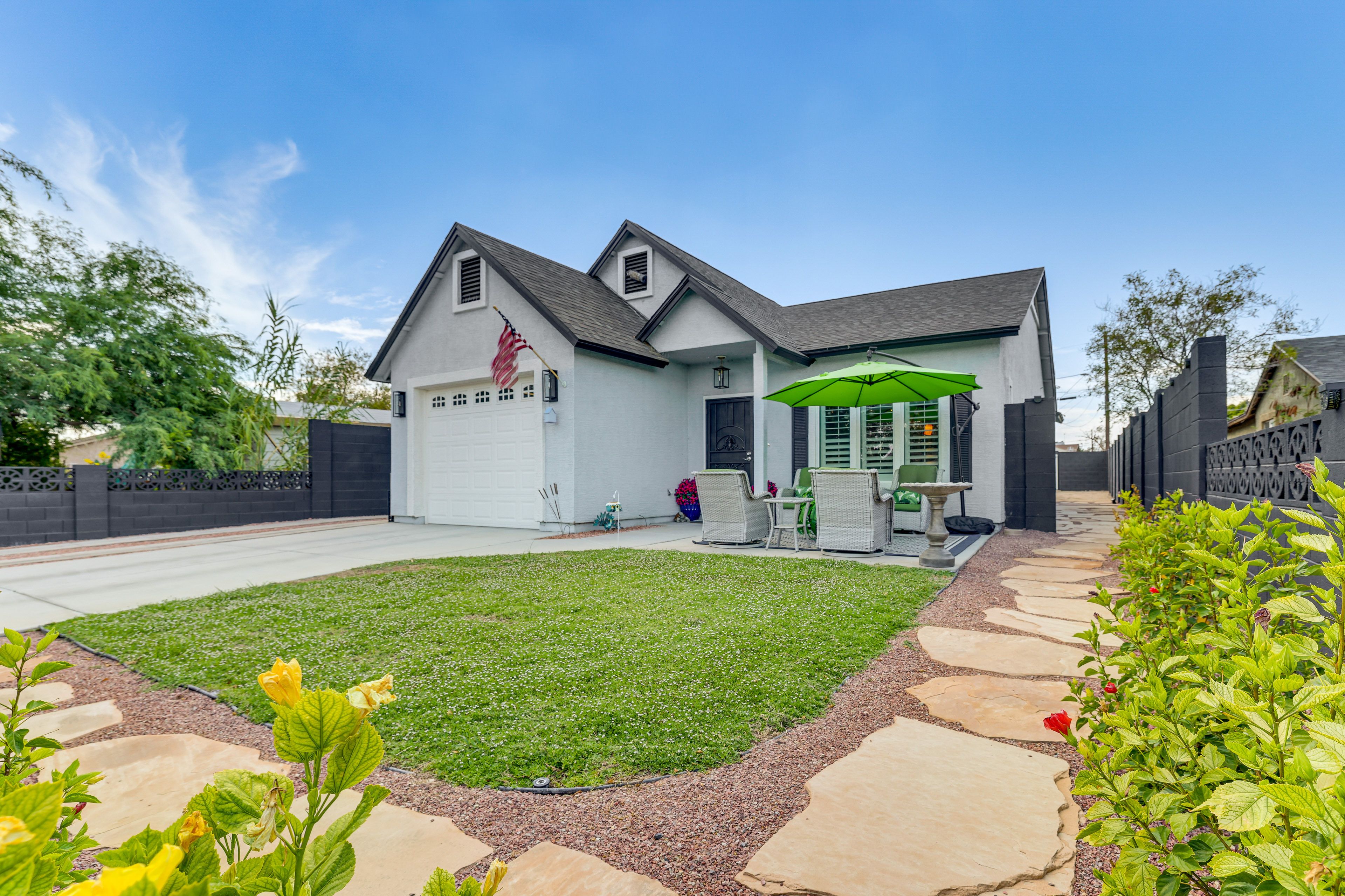 Guadalupe Vacation Rental | 3BR | 2BA | 1,200 Sq Ft | 1 Small Step to Enter