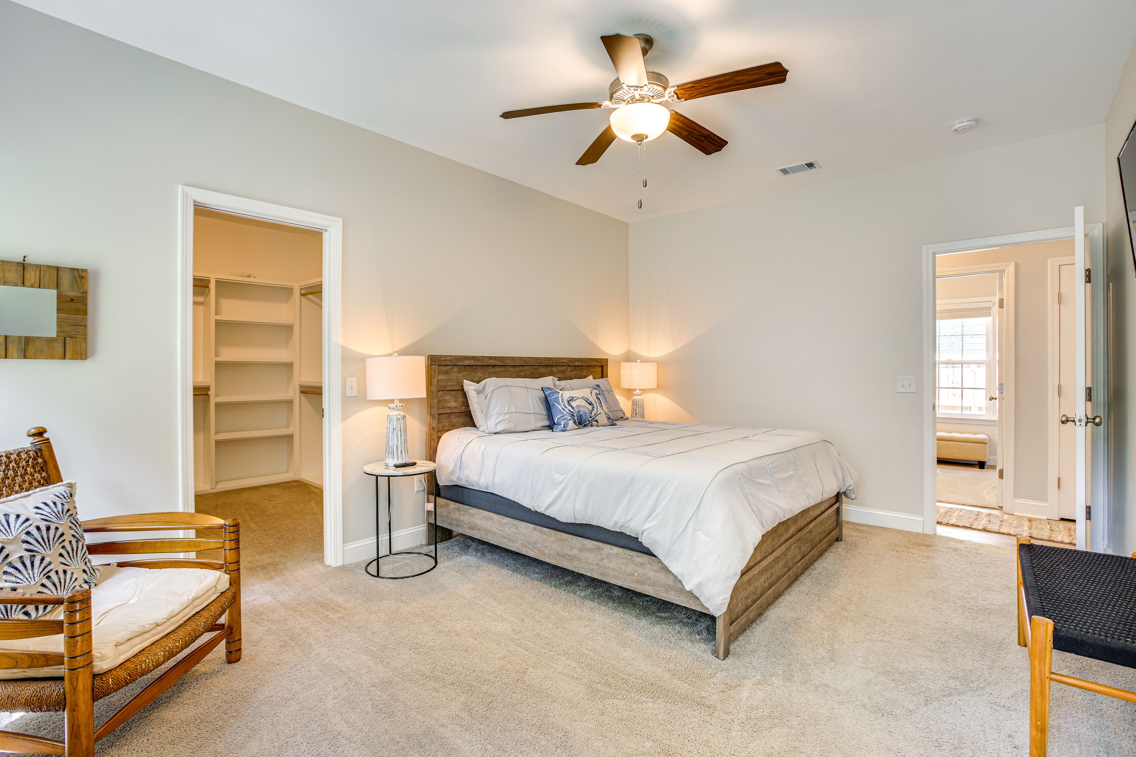 Bedroom 1 | King Bed | Walk-In Closet | En-Suite Bathroom | Smart TV